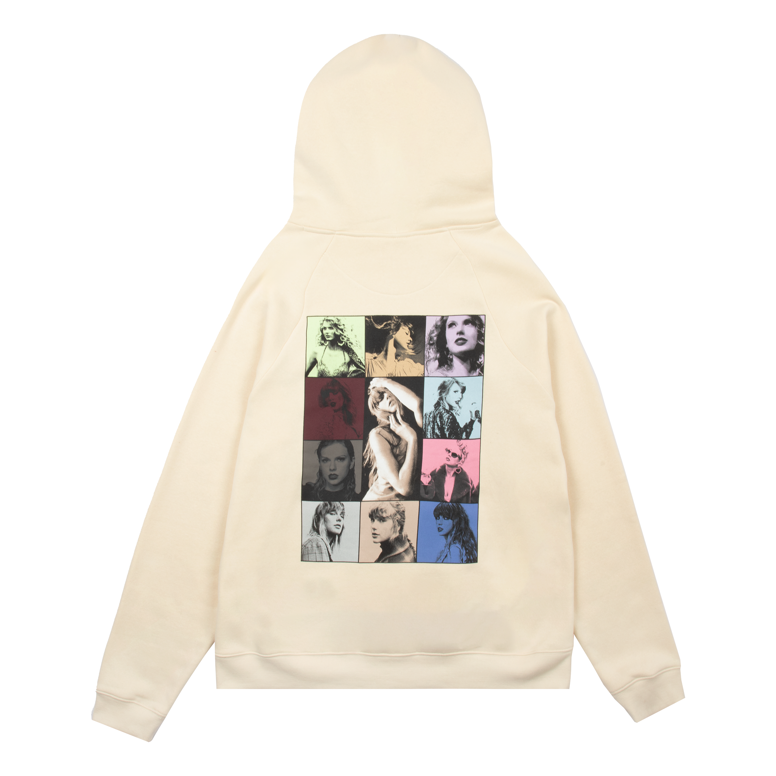 Taylor Swift - Taylor Swift The Eras II Tour Beige Hoodie