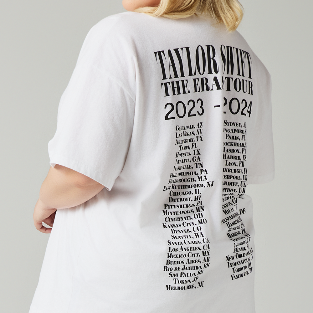 Taylor Swift - Taylor Swift | The Eras Tour Through Vancouver I White T-Shirt