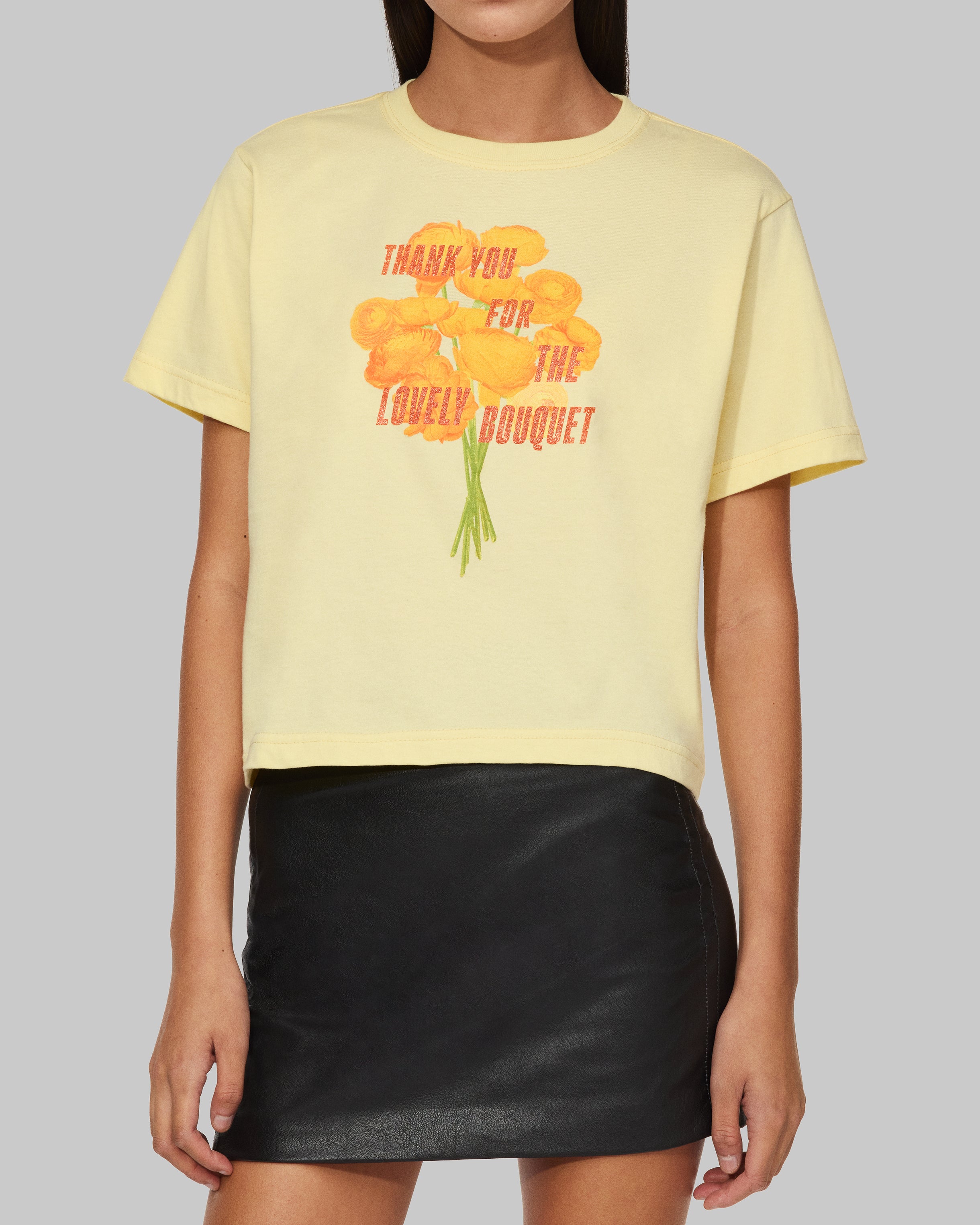 Taylor Swift - Thank You For The Lovely Bouquet Cropped T-Shirt