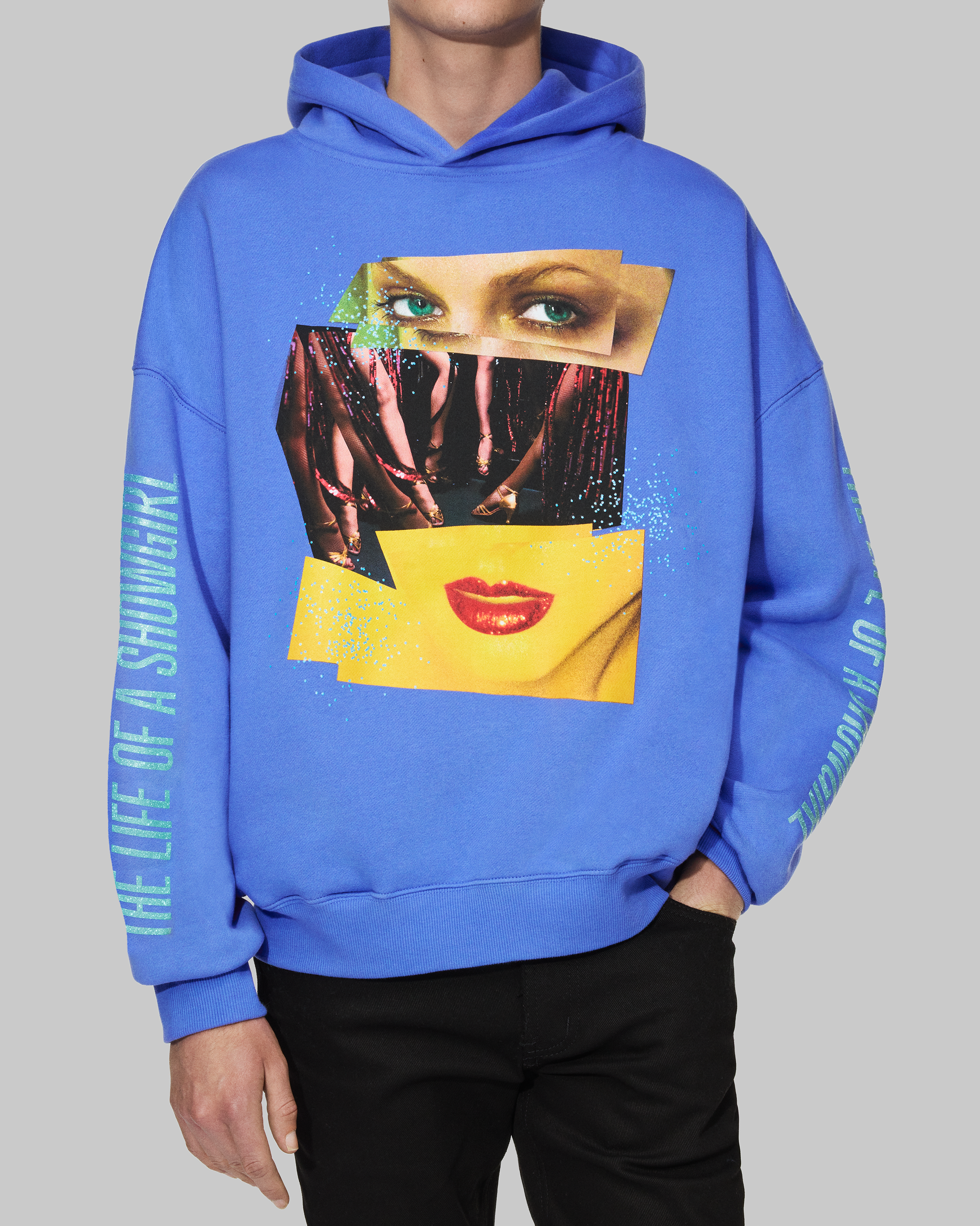 Taylor Swift - The Life of a Showgirl Violet Blue Hoodie