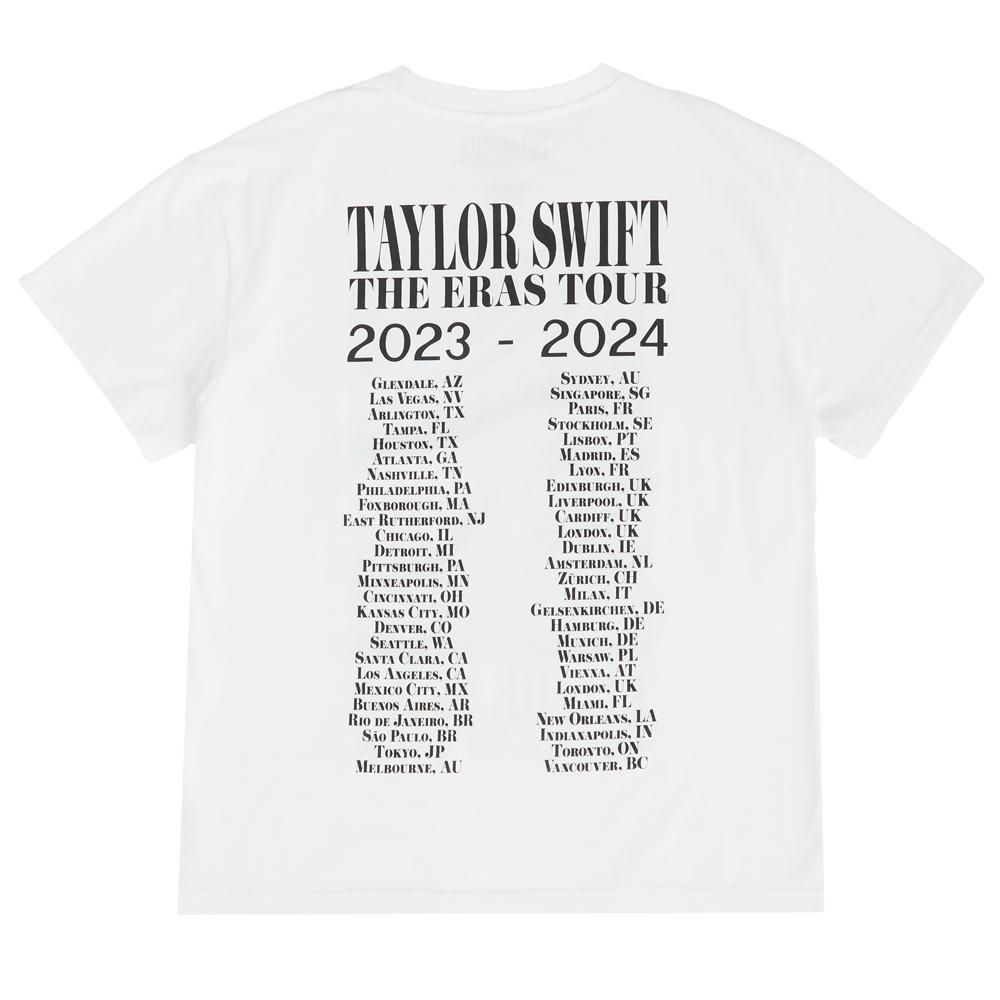 Taylor Swift - Taylor Swift | The Eras Tour Through Vancouver I White T-Shirt