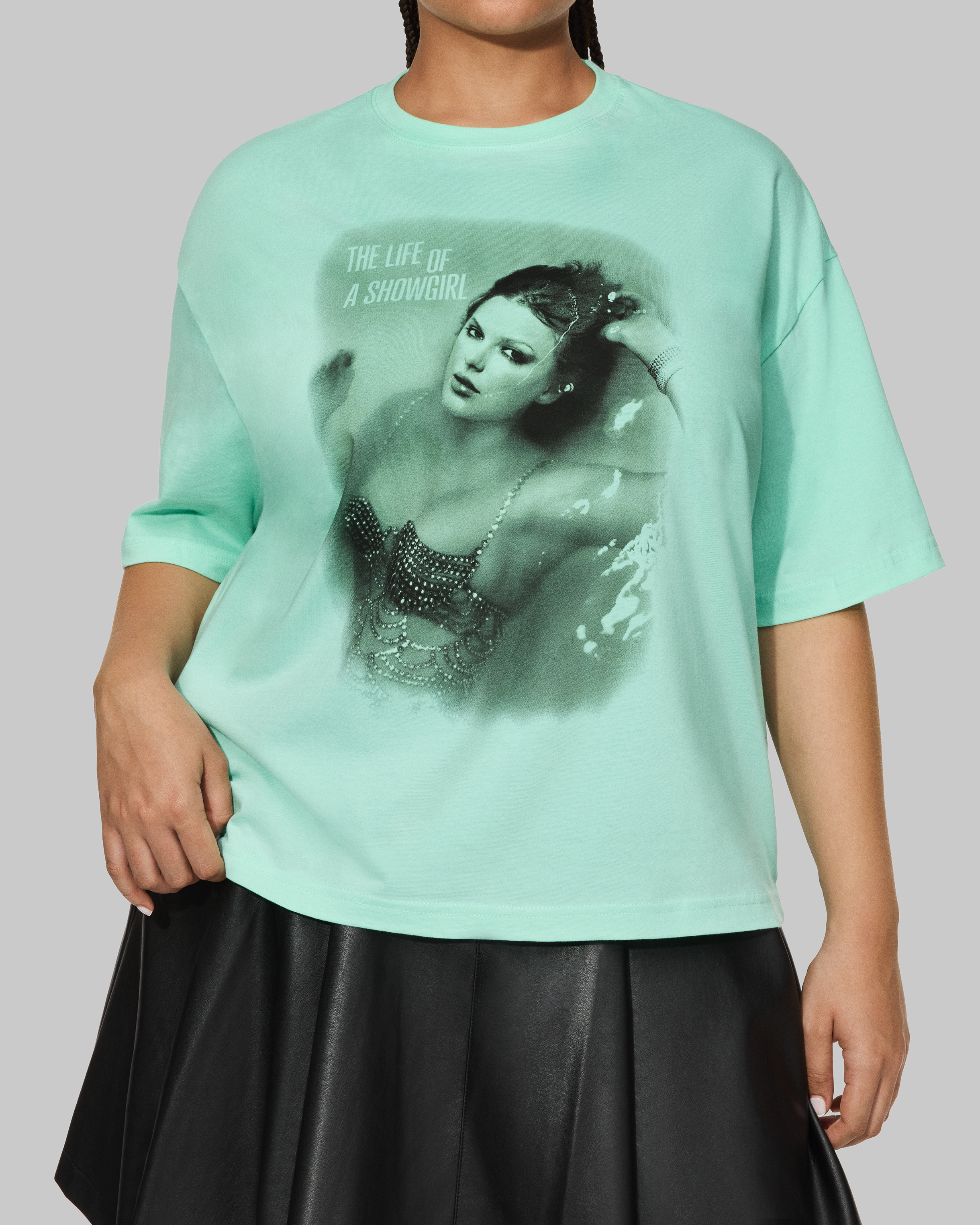 Taylor Swift - The Life of a Showgirl Mint T-Shirt