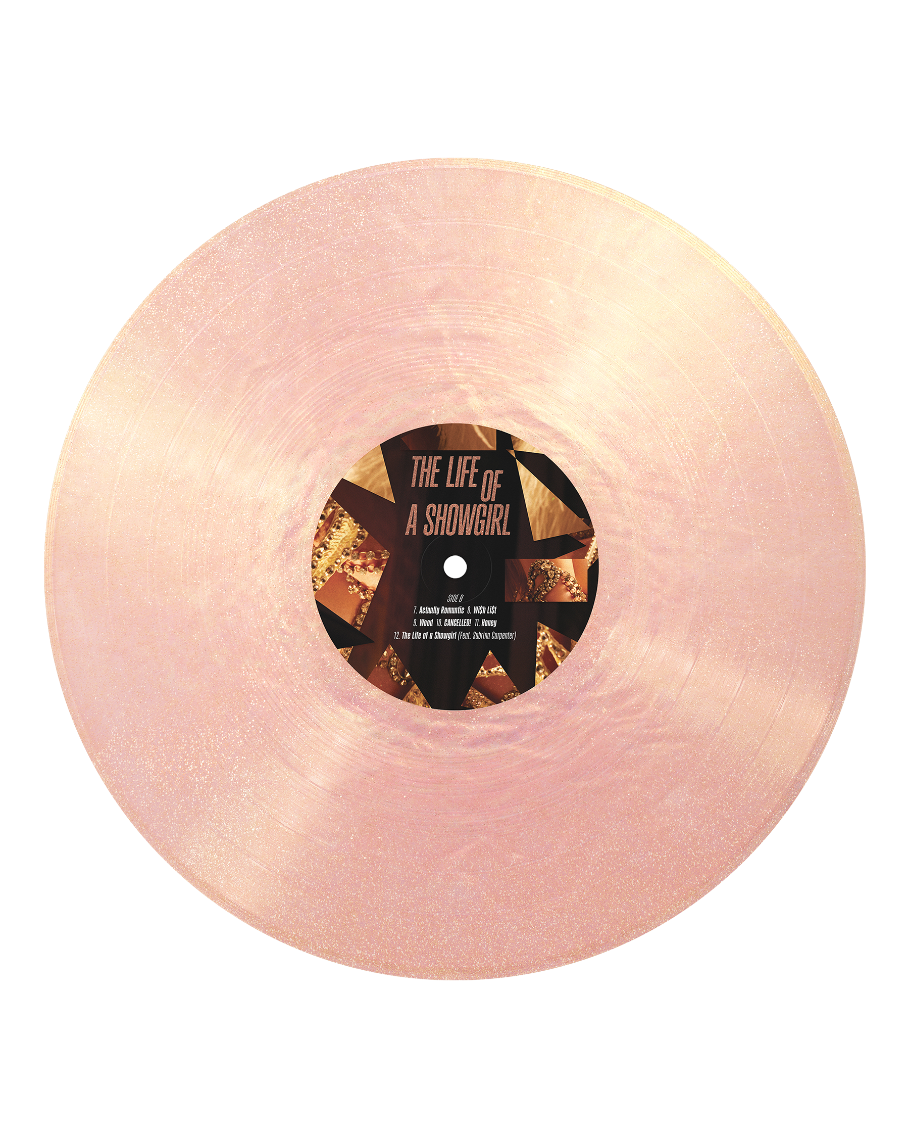 Taylor Swift - The Life of a Showgirl: The Crowd is Your King Edition (Summertime Spritz Pink Shimmer Vinyl)