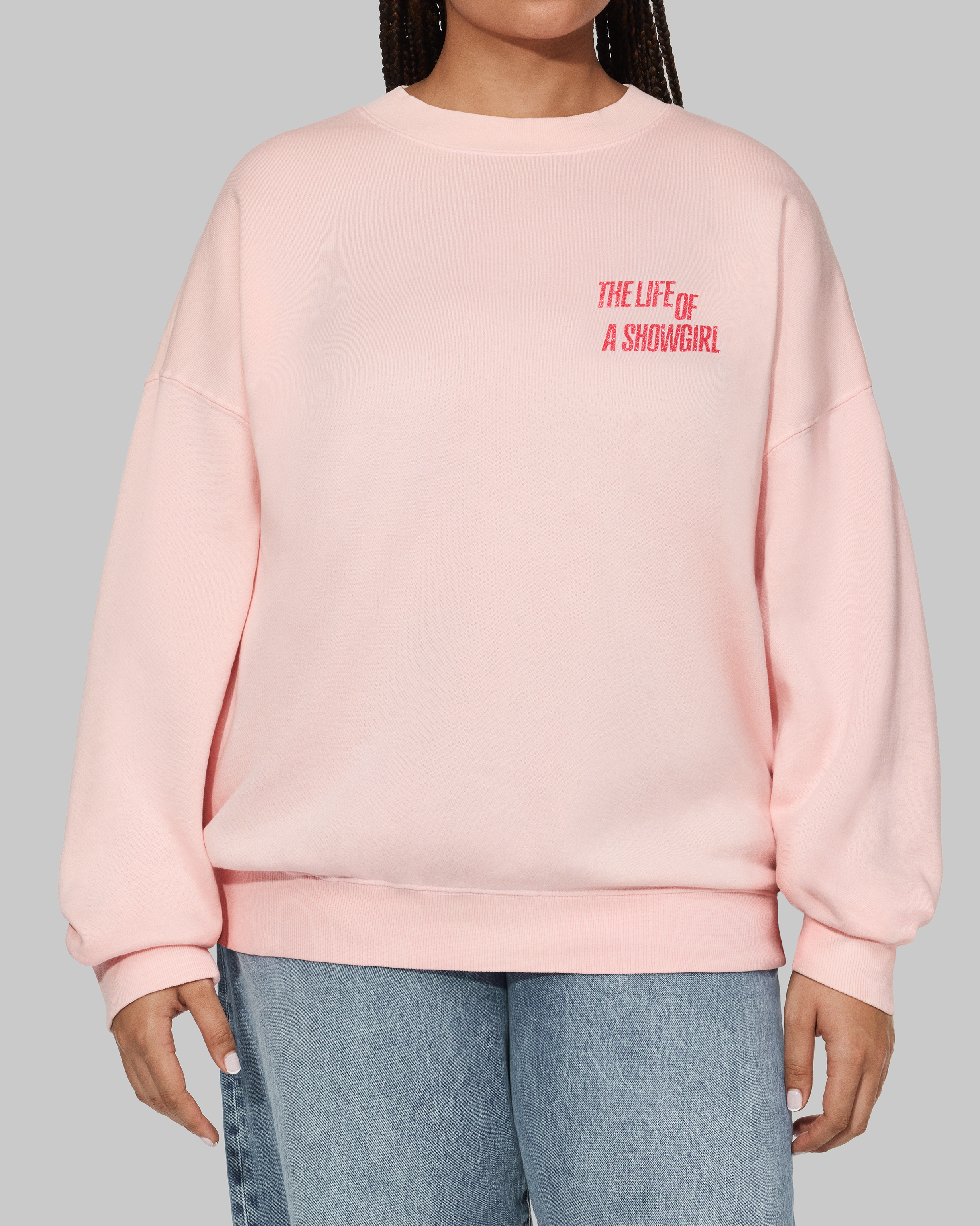 Taylor Swift - You Can Call Me Honey If You Want Pink Crewneck Sweatshirt