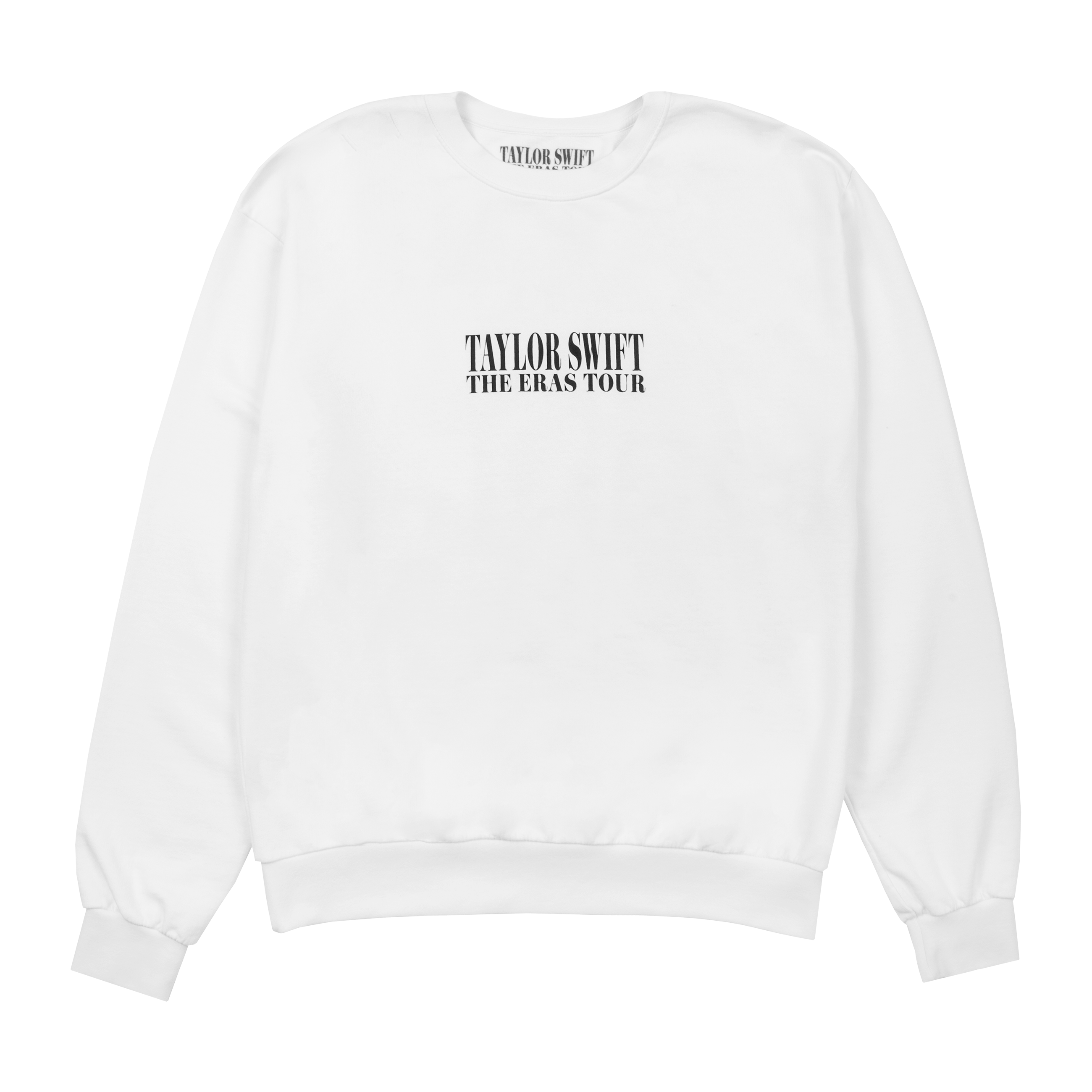 Taylor Swift - Taylor Swift The Eras Tour White Crewneck