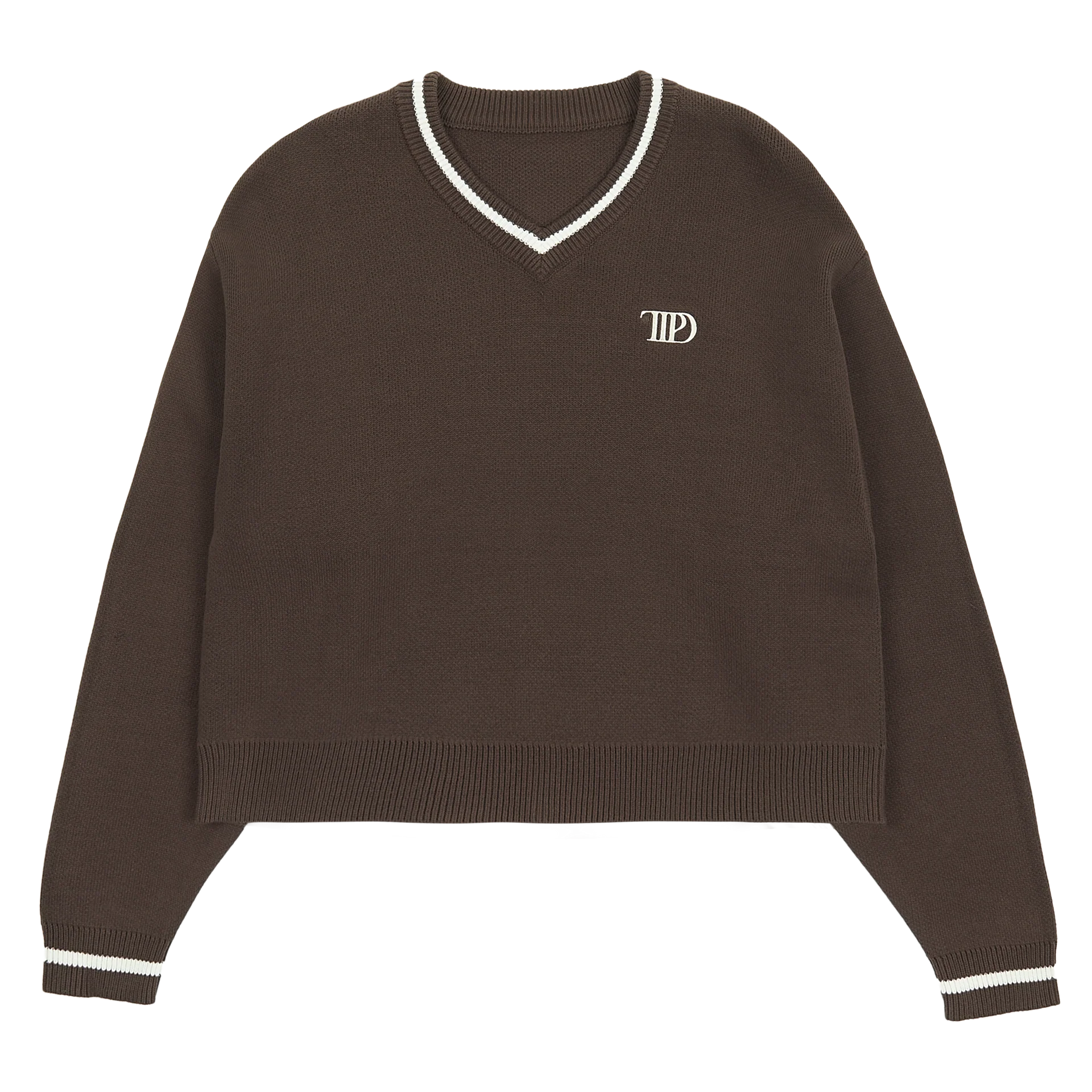 Taylor Swift - TTPD V-Neck Cropped Sweater