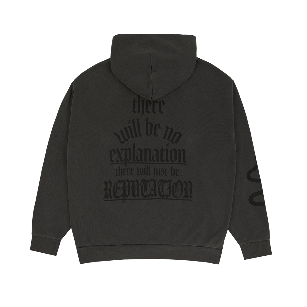 Taylor Swift reputation sale tour oversized hoodie M black/white