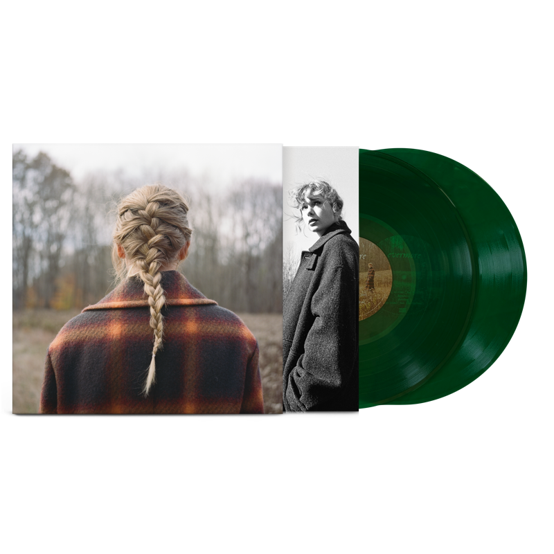 Taylor Swift Evermore Green Vinyl high quality