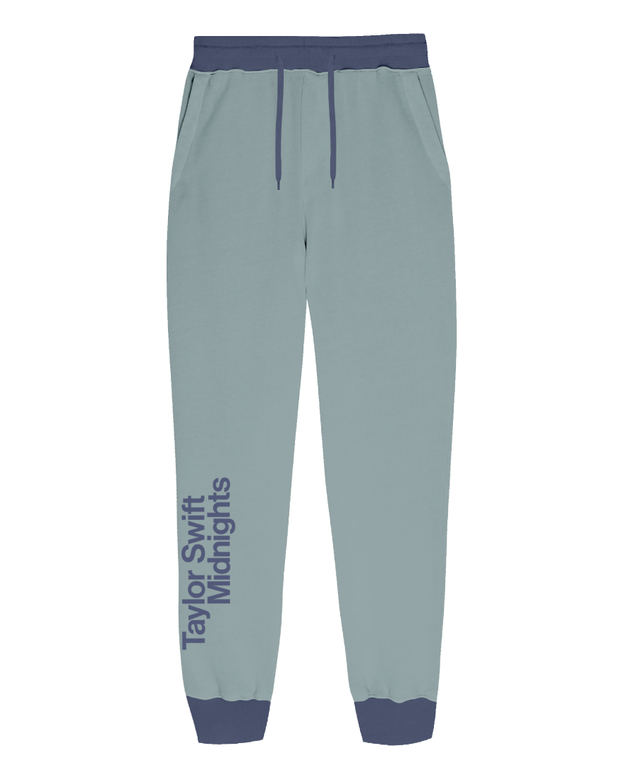 Taylor Swift - Taylor Swift Midnights Teal Colour Block Sweatpants