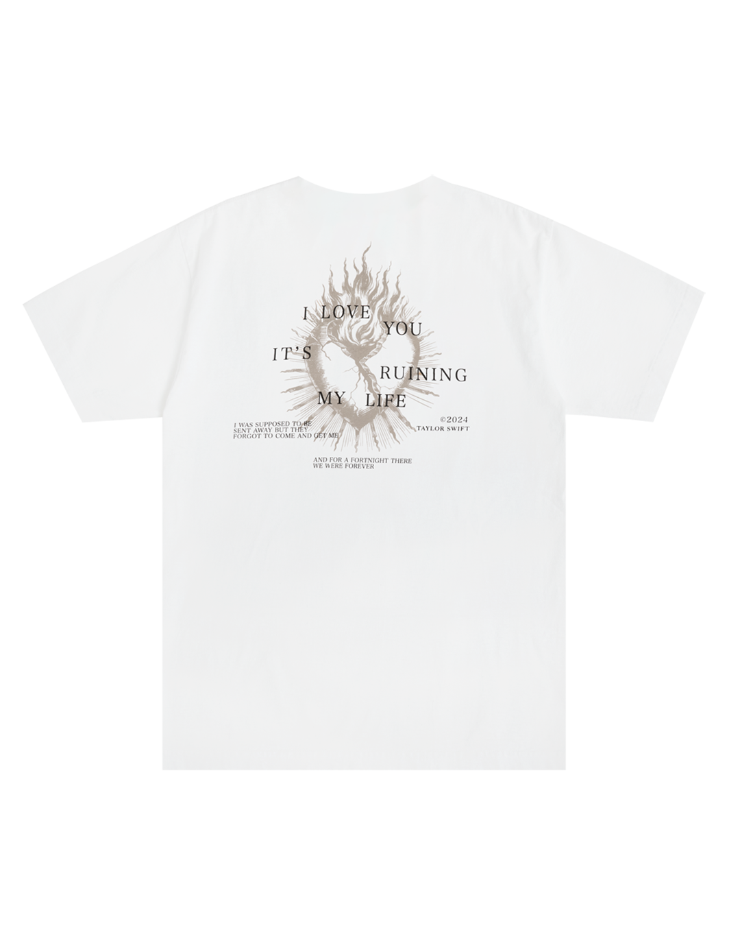 Taylor Swift - And For A Fortnight There We Were Forever T-Shirt