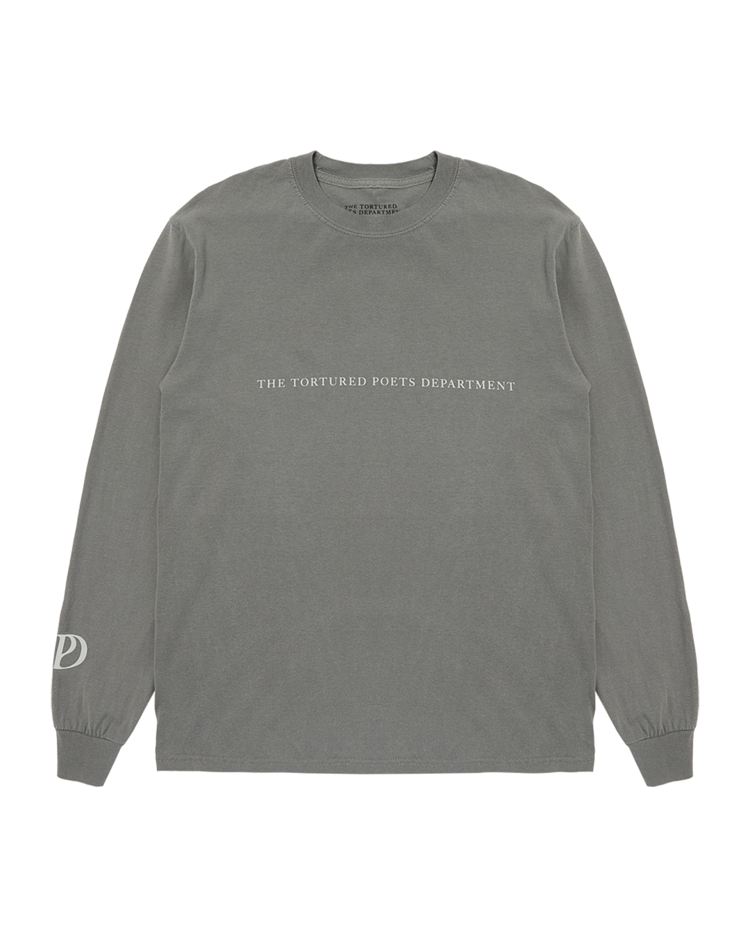 Taylor Swift - The Tortured Poets Department Grey Photo Long Sleeve T-Shirt