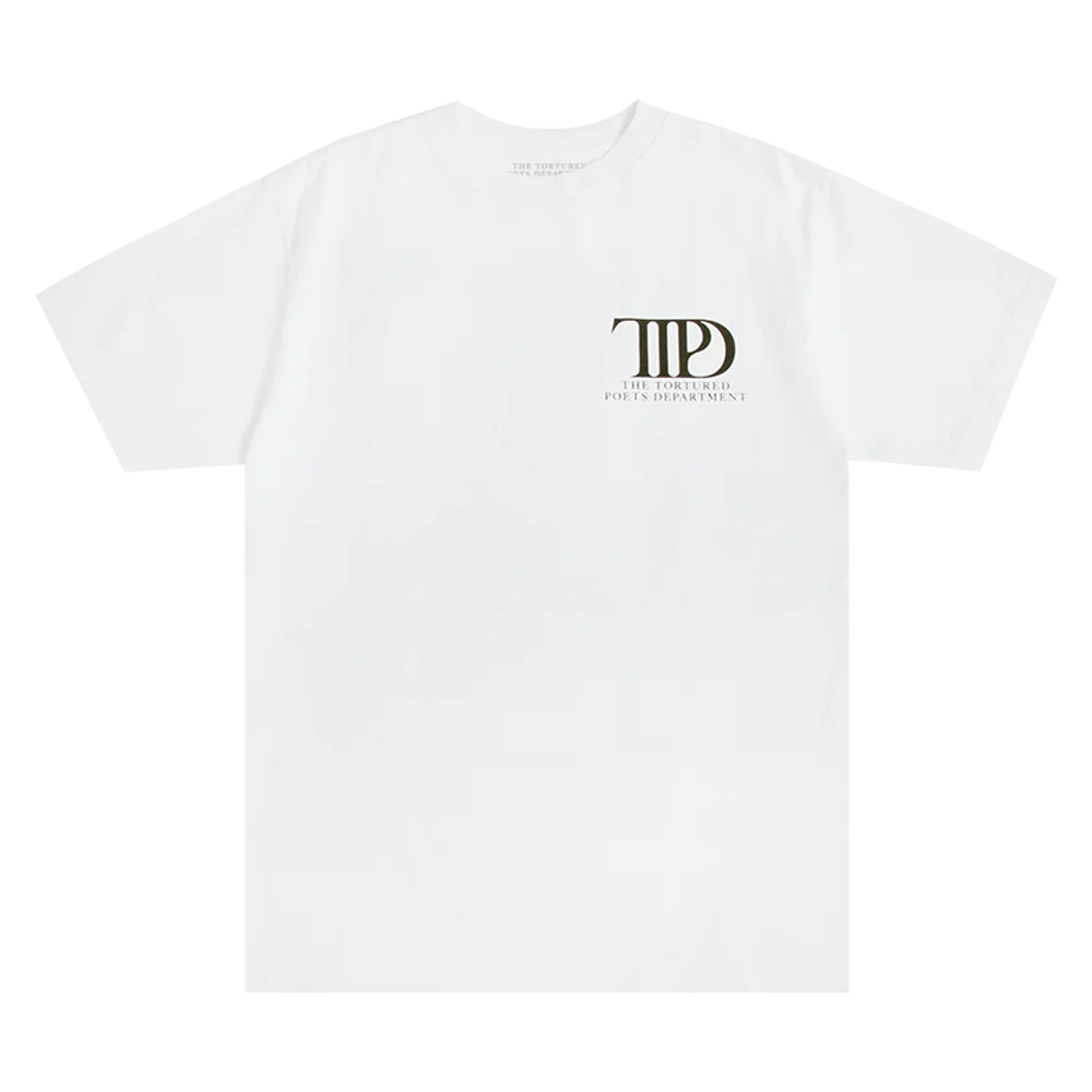 Taylor Swift - The Tortured Poets Department White T-Shirt