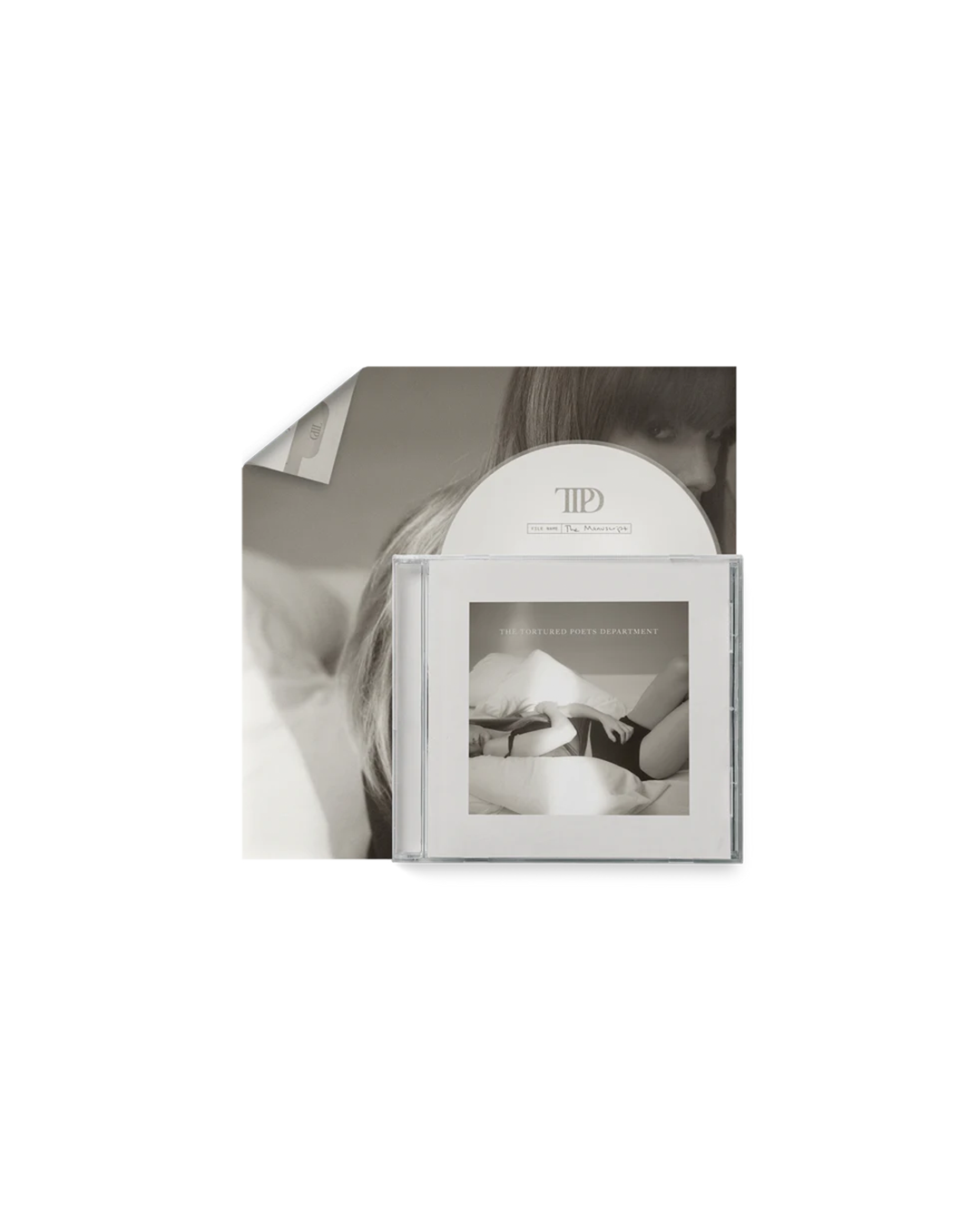 Taylor Swift - The Tortured Poets Department CD + Bonus Track "The Manuscript"