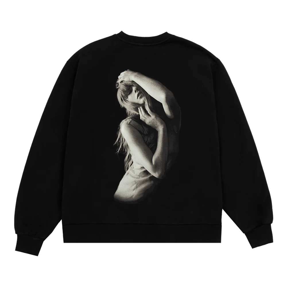 Taylor Swift - The Tortured Poets Department Black Crewneck