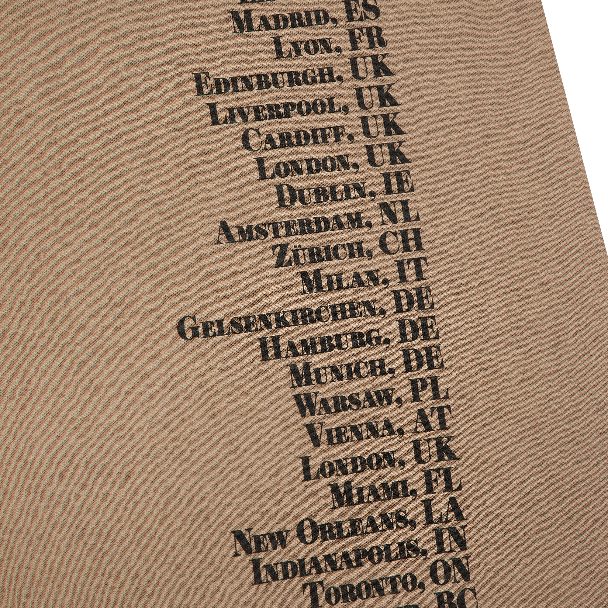 Taylor Swift - Taylor Swift The Eras Tour Taupe T-Shirt