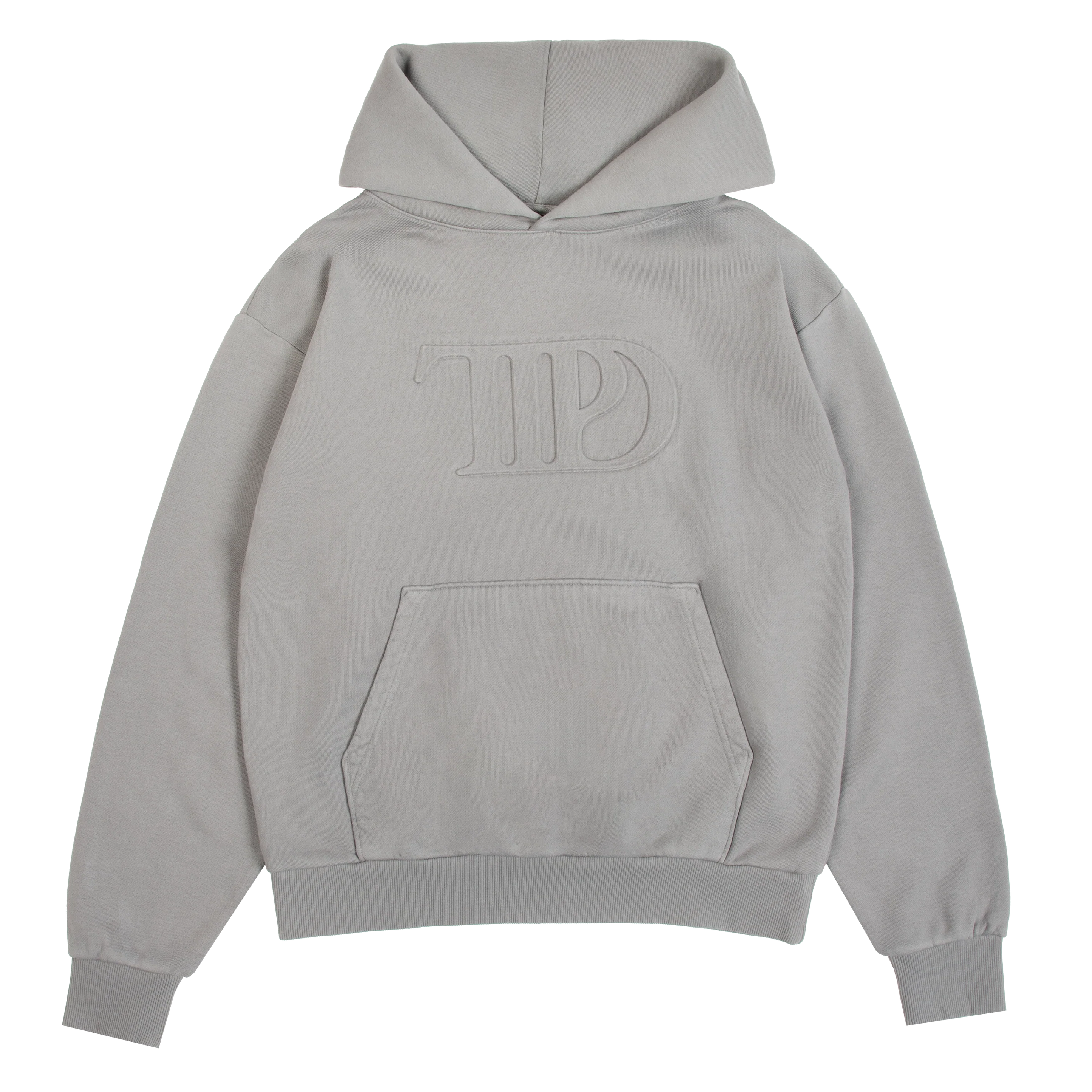 Taylor Swift - TTPD Gray Embossed Hoodie