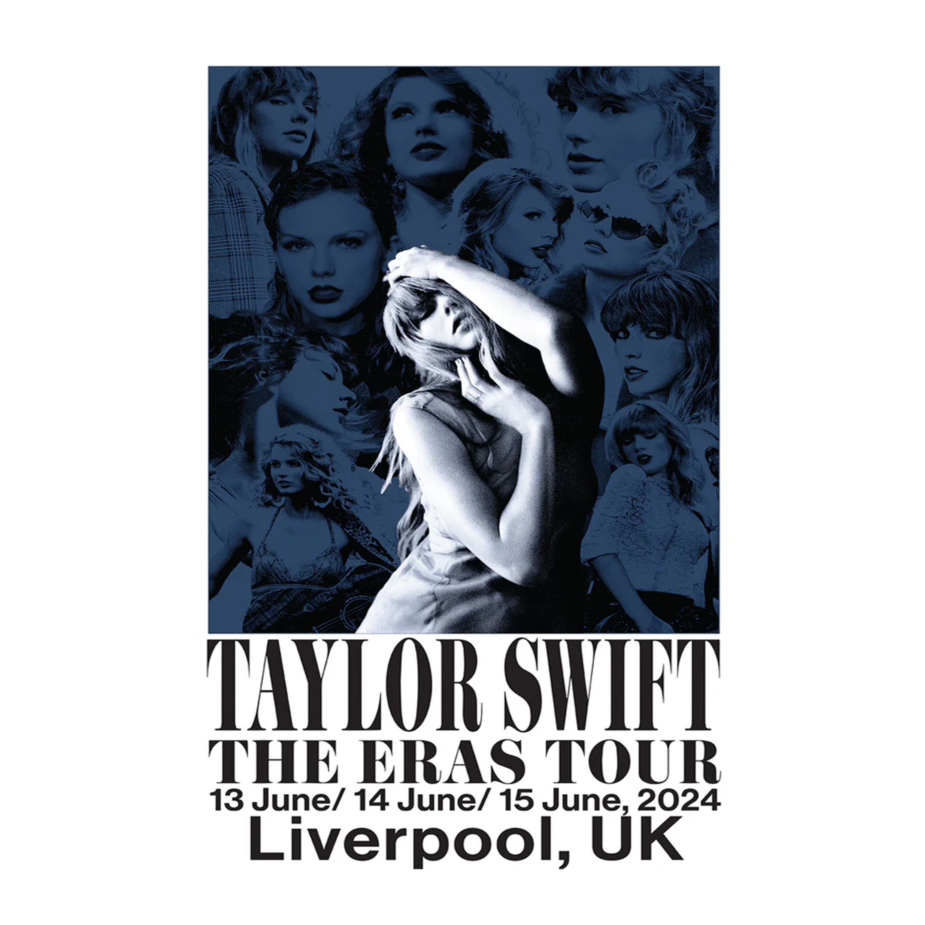 Taylor Swift - Taylor Swift The Eras Tour Liverpool, UK Poster II