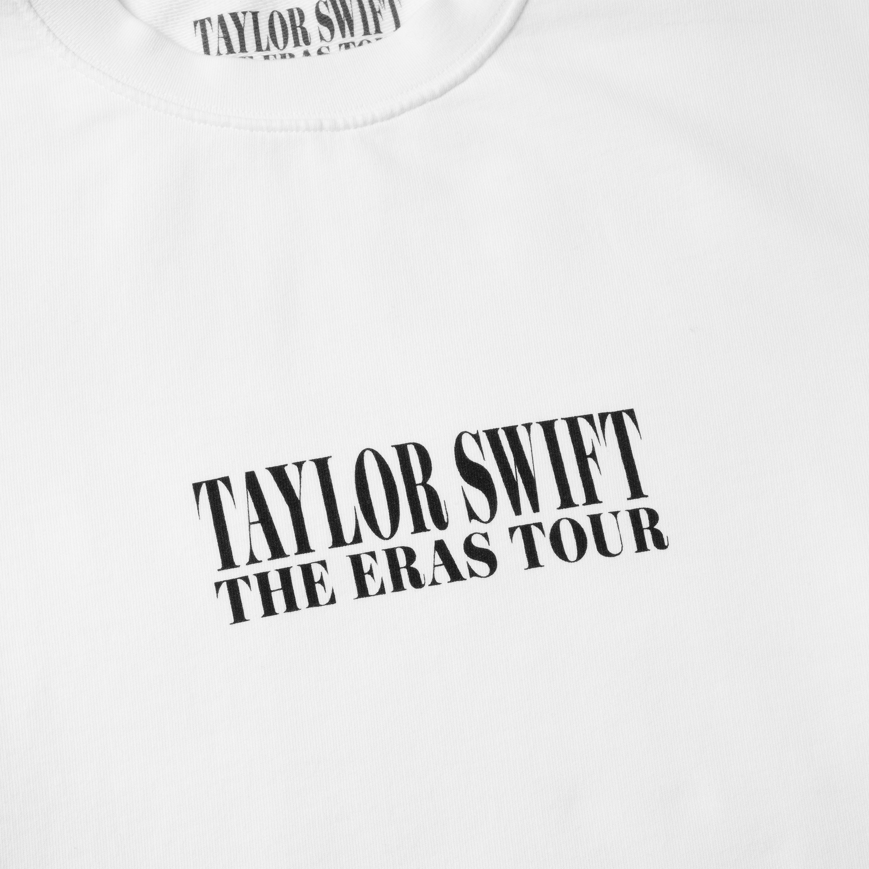 Taylor Swift - Taylor Swift The Eras Tour White Crewneck
