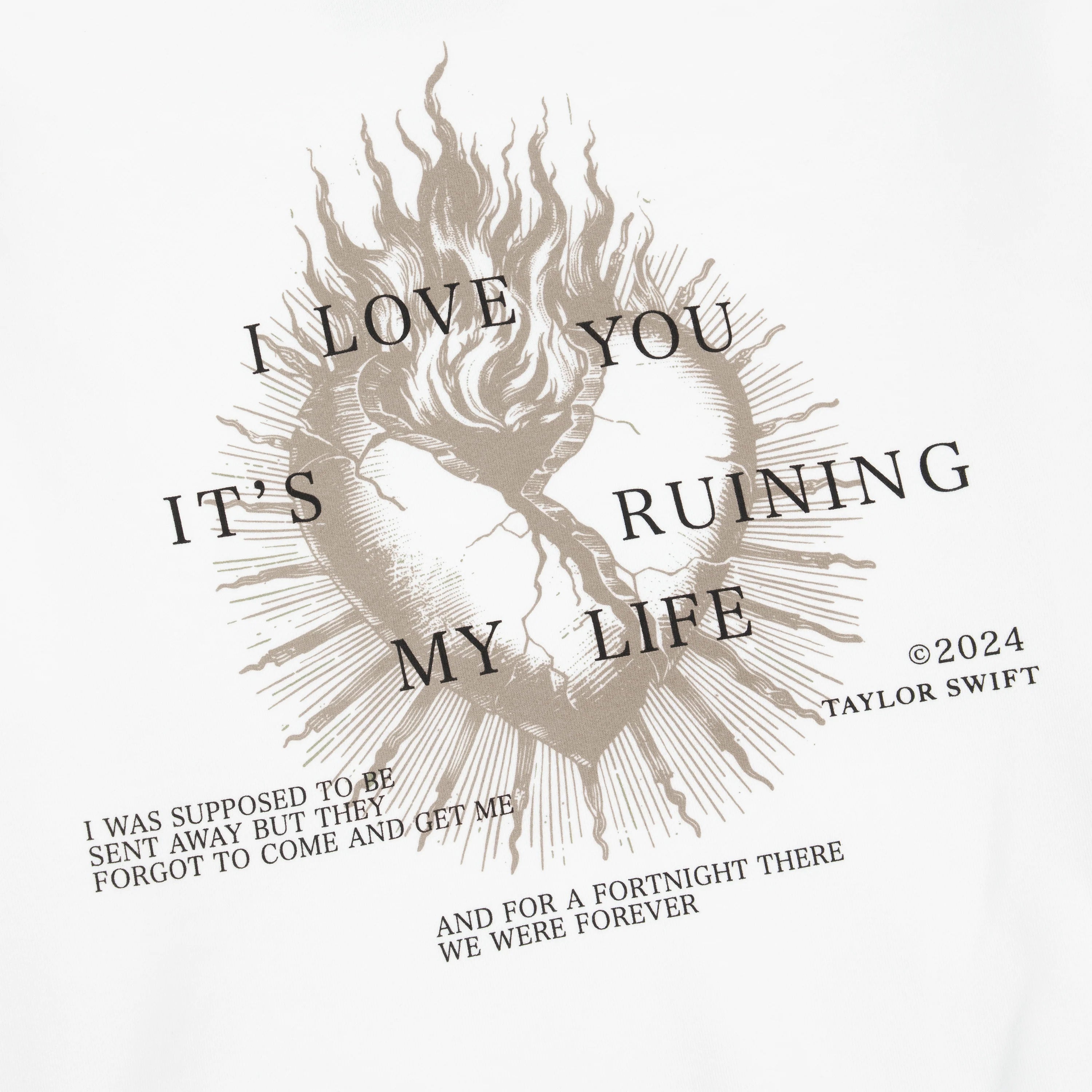 Taylor Swift - They Forgot To Come And Get Me Crewneck