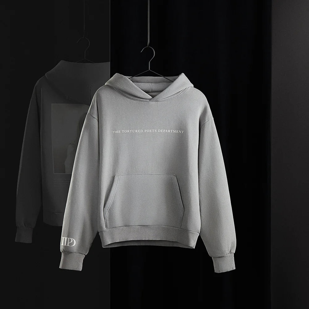 Taylor Swift - The Tortured Poets Department Grey Hoodie