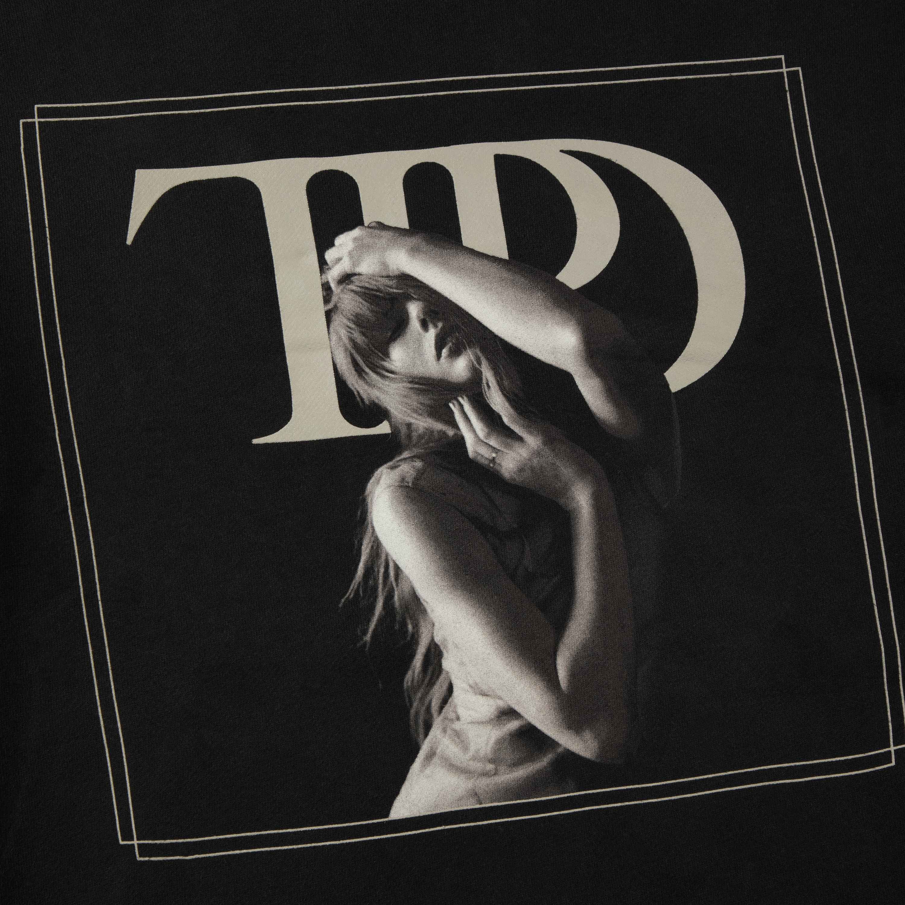 Taylor Swift - The Tortured Poets Department Black Hoodie