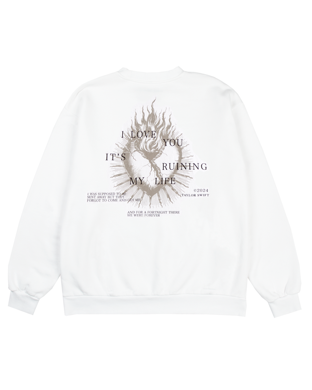 Taylor Swift - They Forgot To Come And Get Me Crewneck