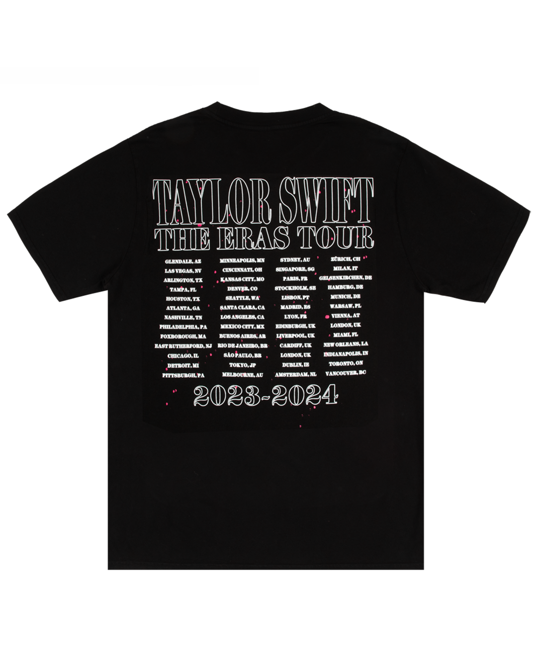 Taylor Swift - Taylor Swift | The Eras Tour 1989 (Taylor's Version) Live Photo Oversized T-Shirt