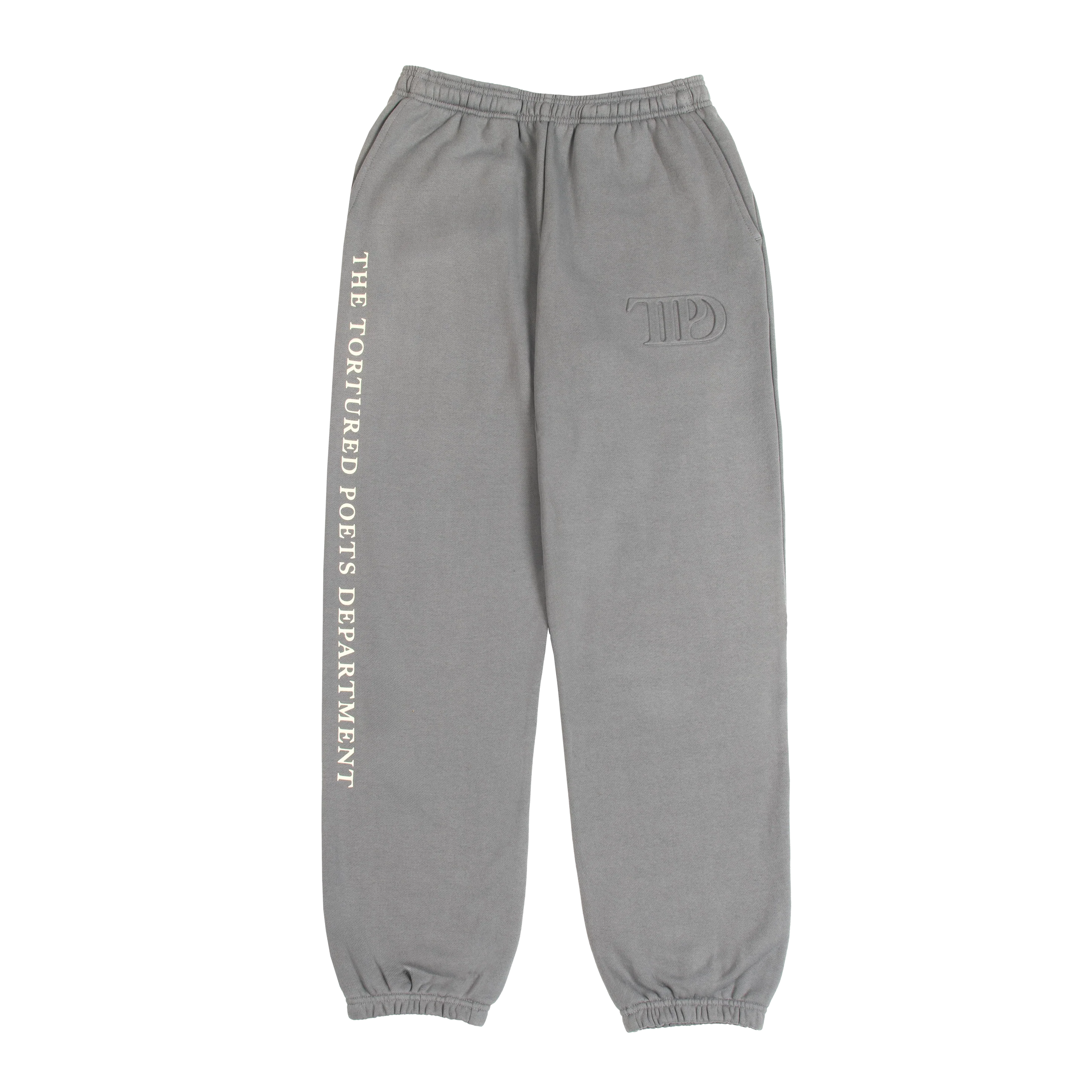 Taylor Swift - TTPD Gray Embossed Sweatpants