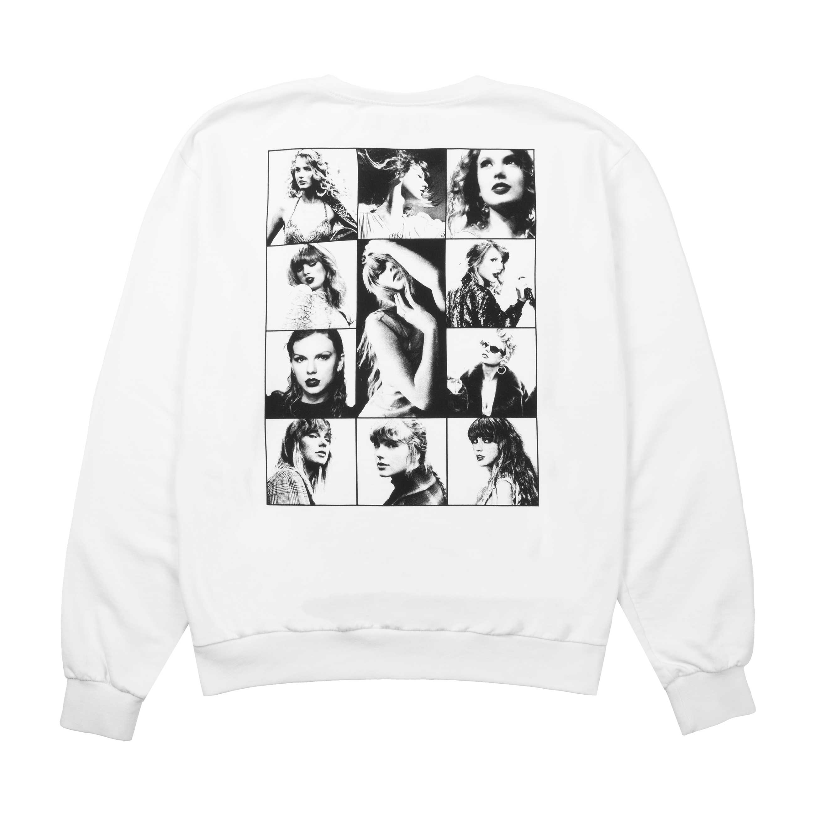 Taylor Swift - Taylor Swift The Eras Tour White Crewneck