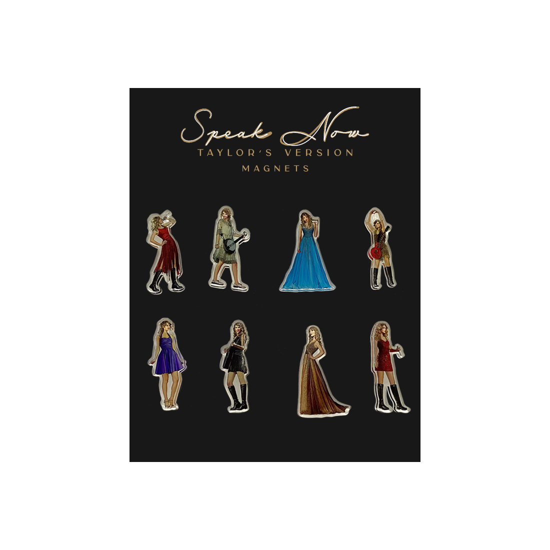 Taylor Swift paper Doll Magnet 