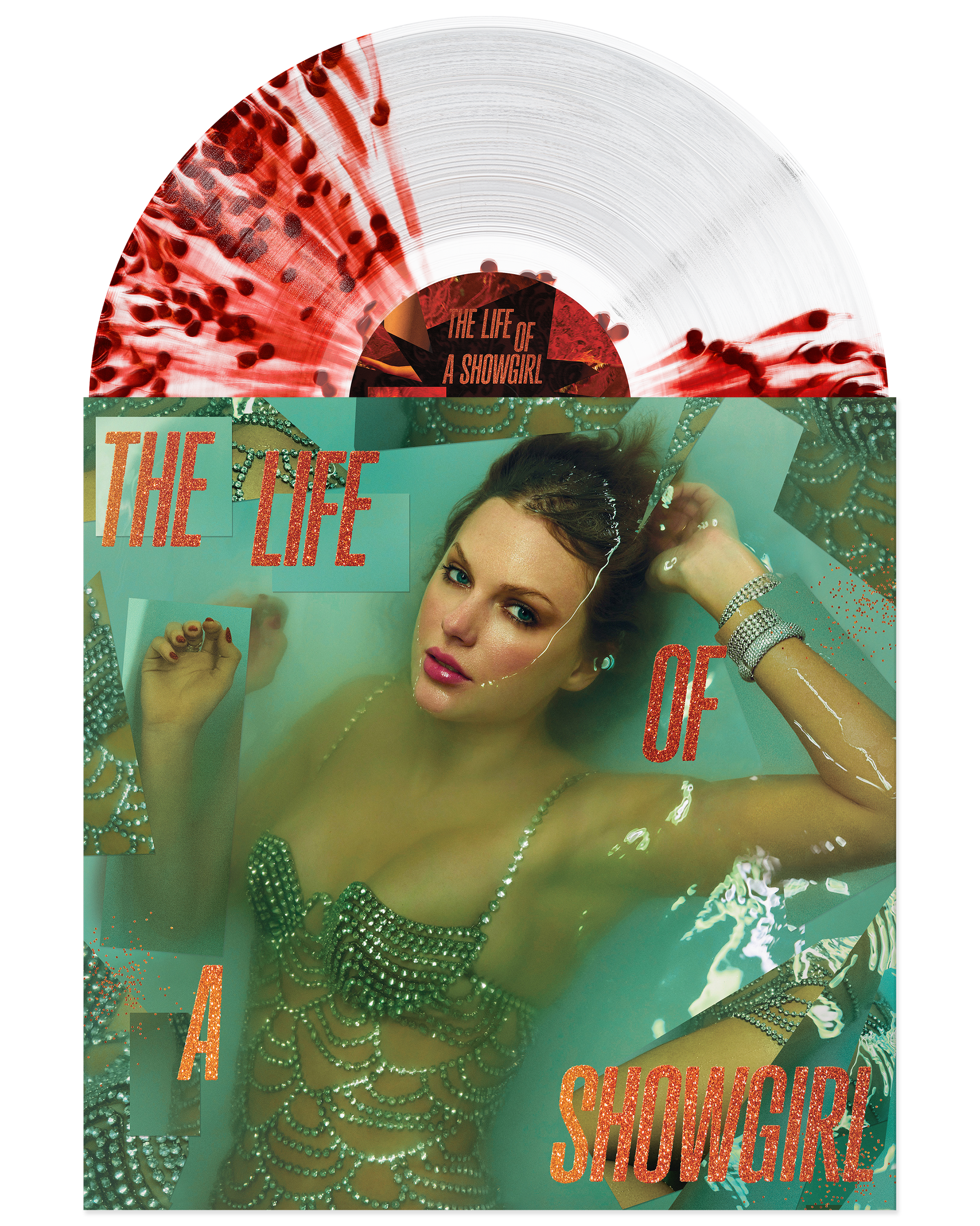 Taylor Swift - The Life of a Showgirl: Honestly Wild Transparent Vinyl