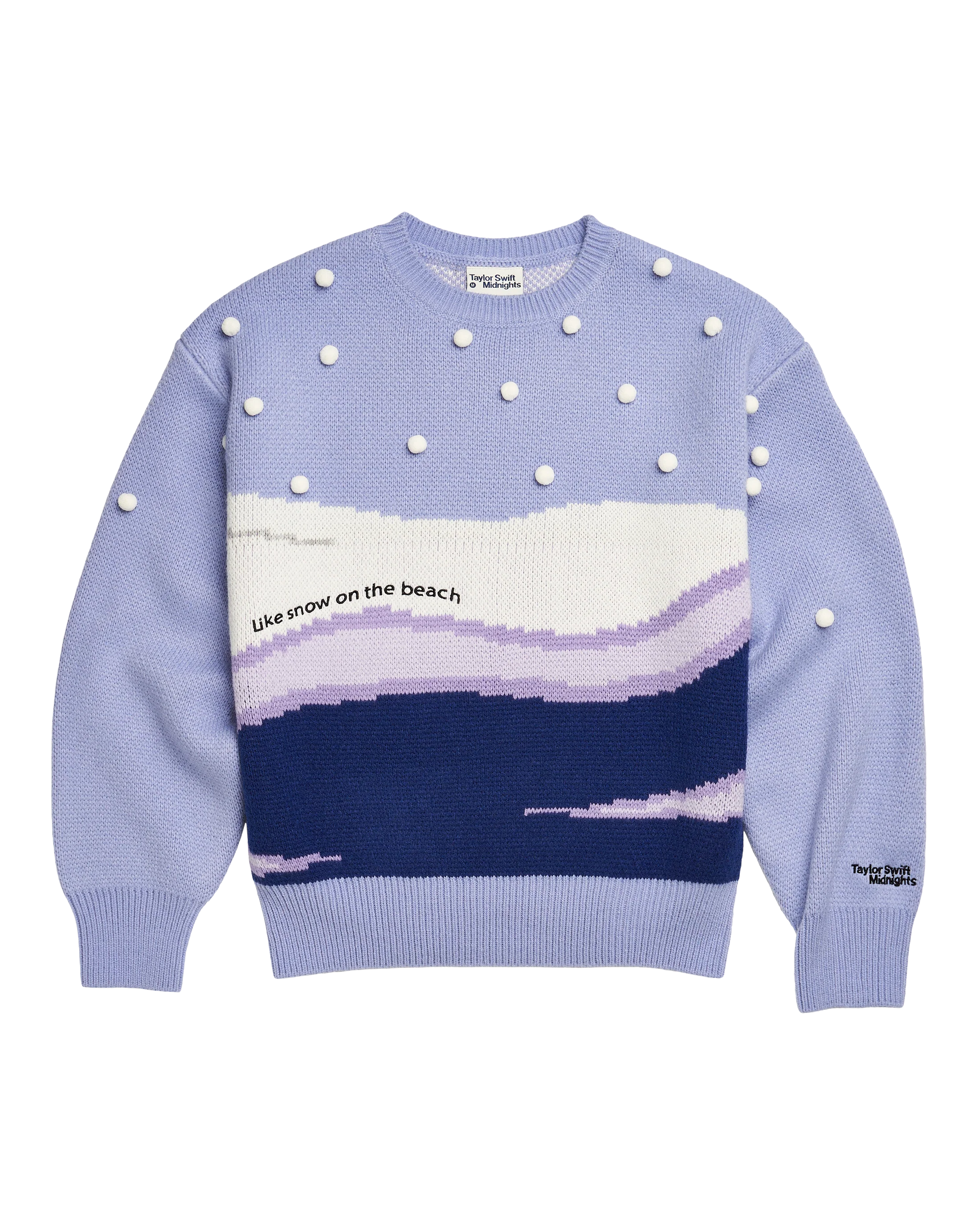 Taylor Swift - Like Snow On The Beach Sweater