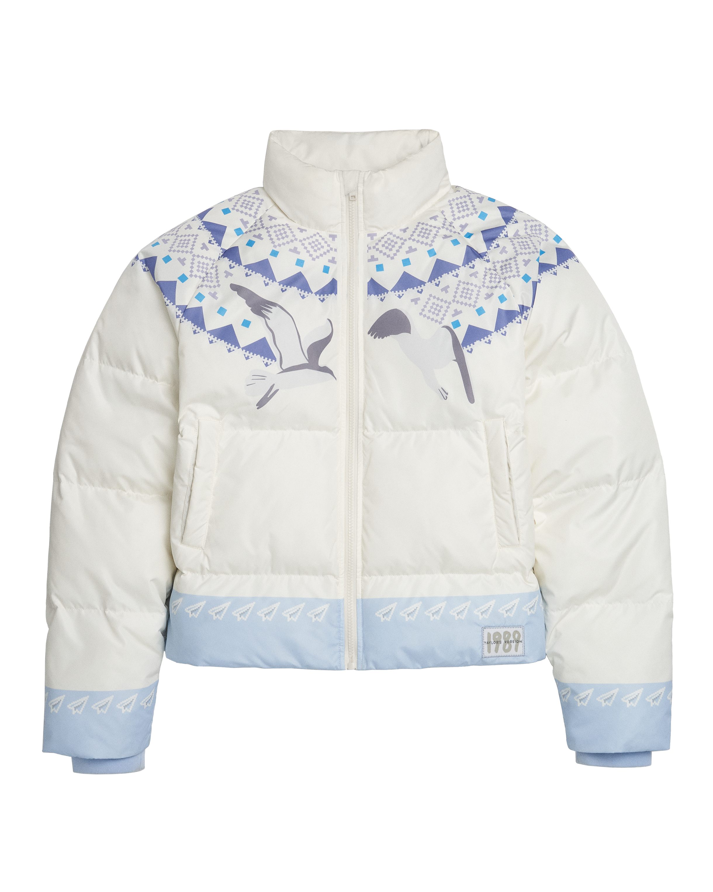 Taylor Swift - 1989 (Taylor's Version) Seagull Puffer Jacket
