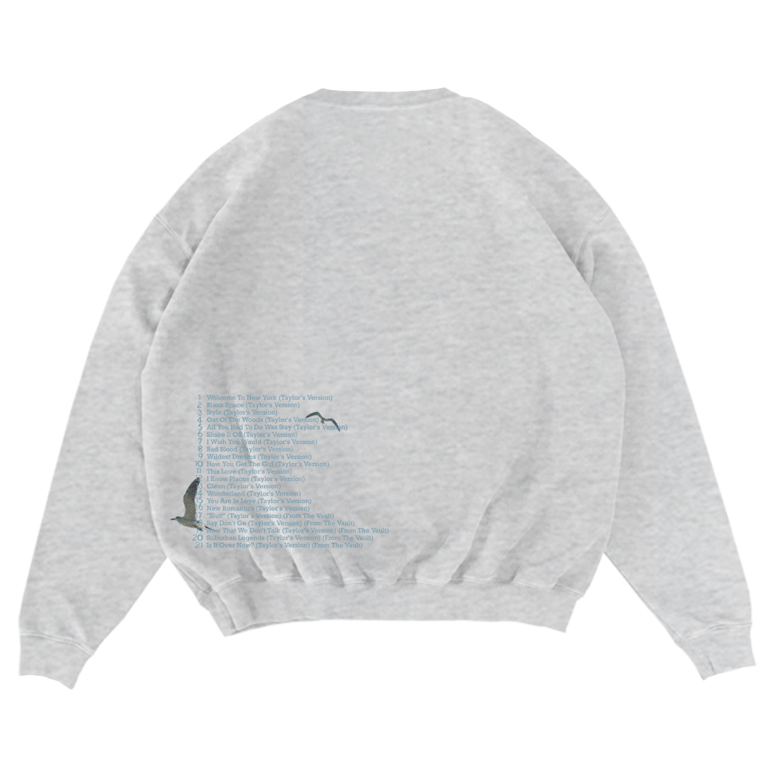 Taylor Swift - Heather Gray 1989 (Taylor's Version) Crewneck