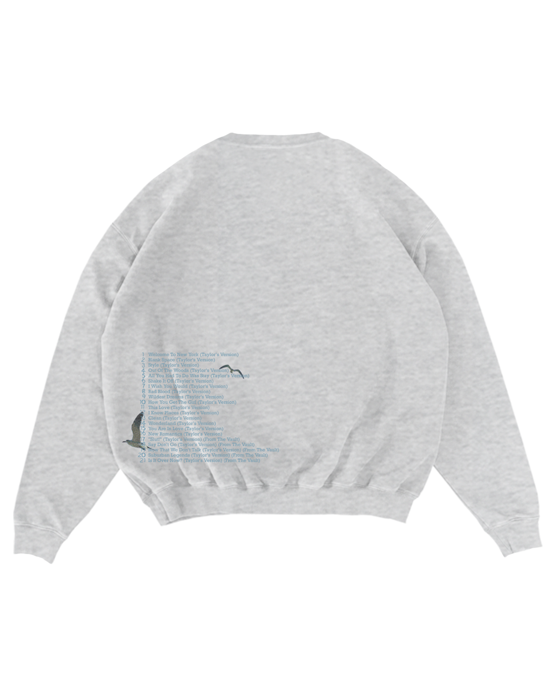 Taylor Swift - Heather Gray 1989 (Taylor's Version) Crewneck
