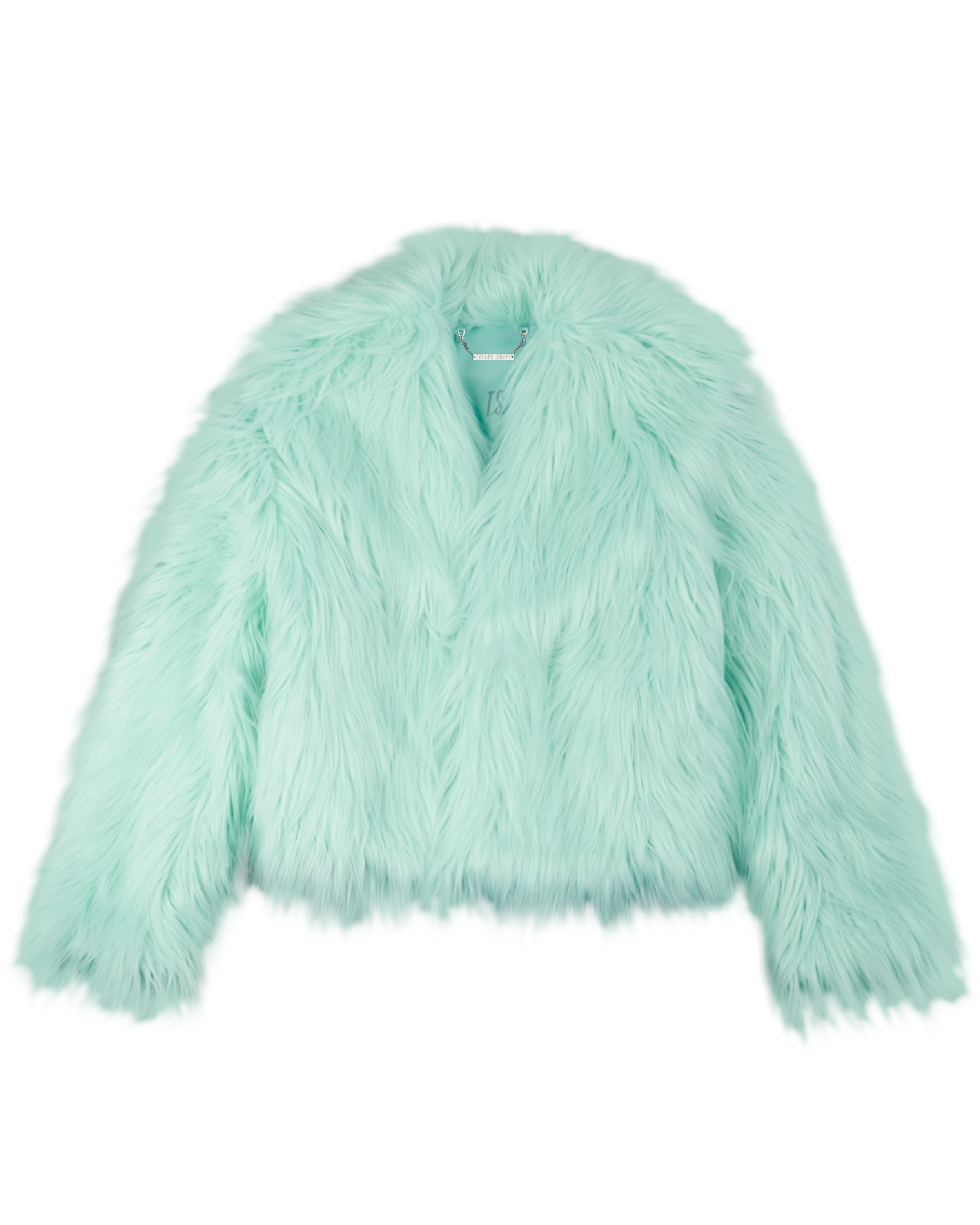 Taylor Swift - The Life of a Showgirl Mint Faux Fur Coat