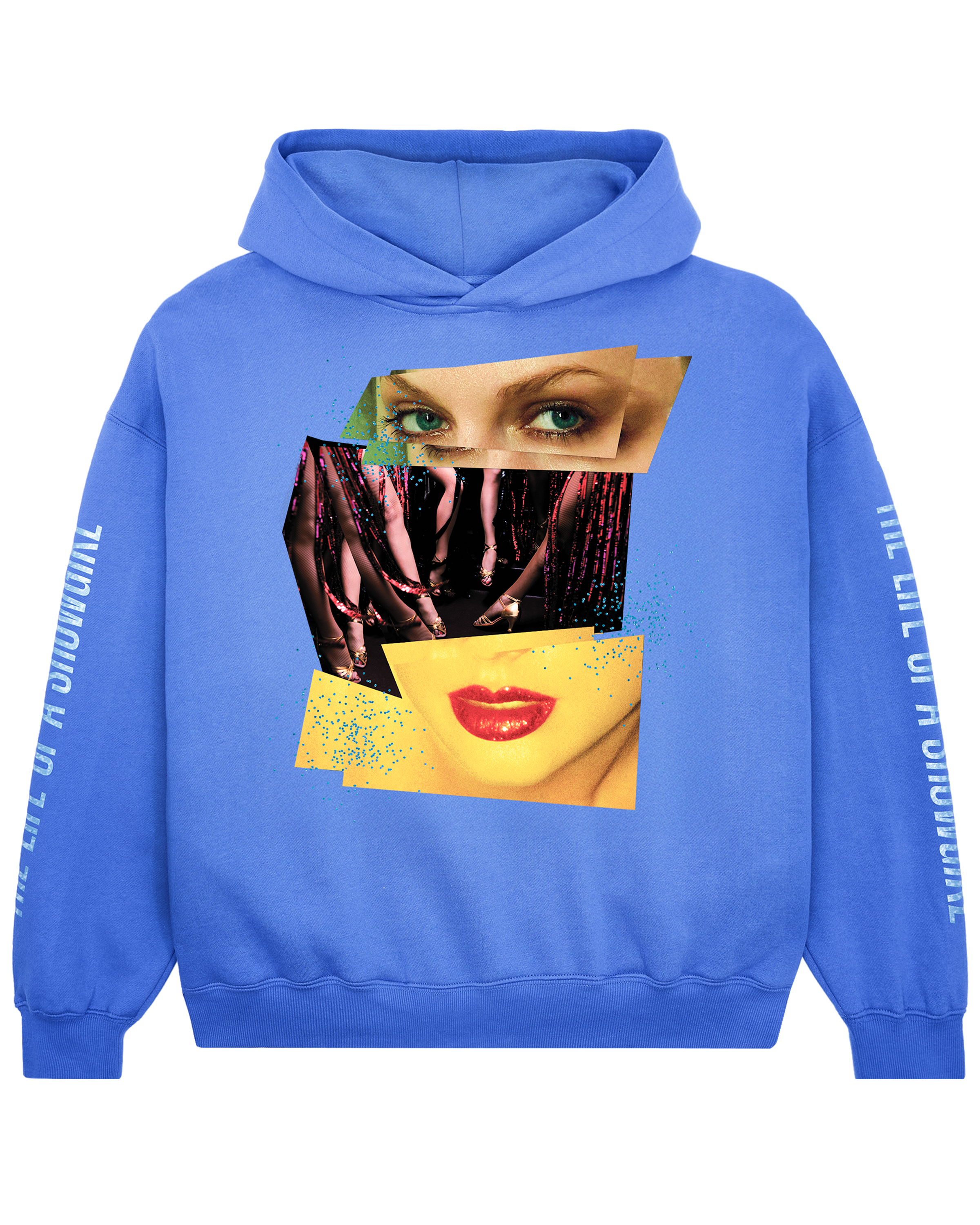 Taylor Swift - The Life of a Showgirl Violet Blue Hoodie