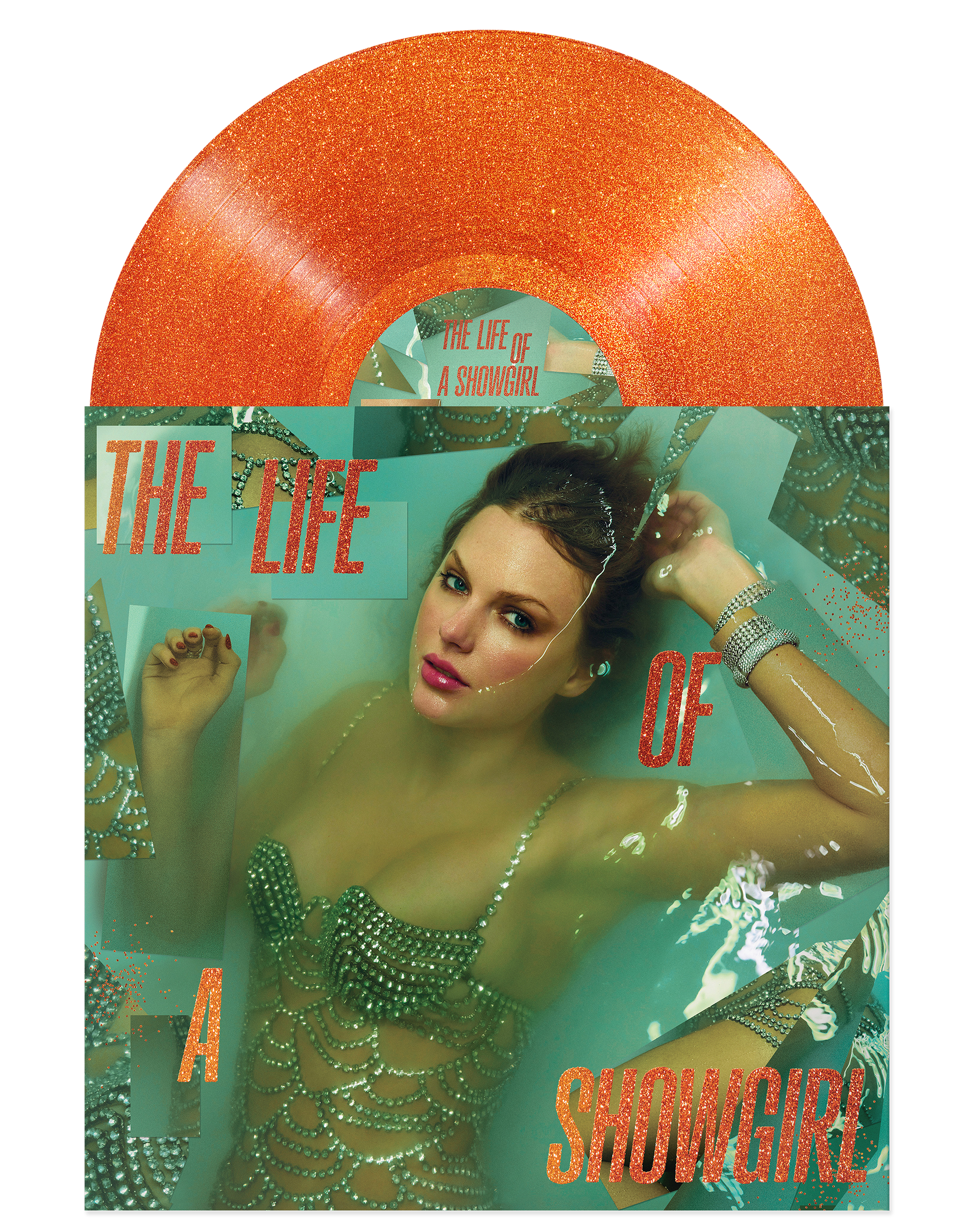 THE LIFE OF A SHOWGIRL: VINYL [1LP]② The Life of a Showgirl: Sweat and Vanilla Perfume Portofino Orange