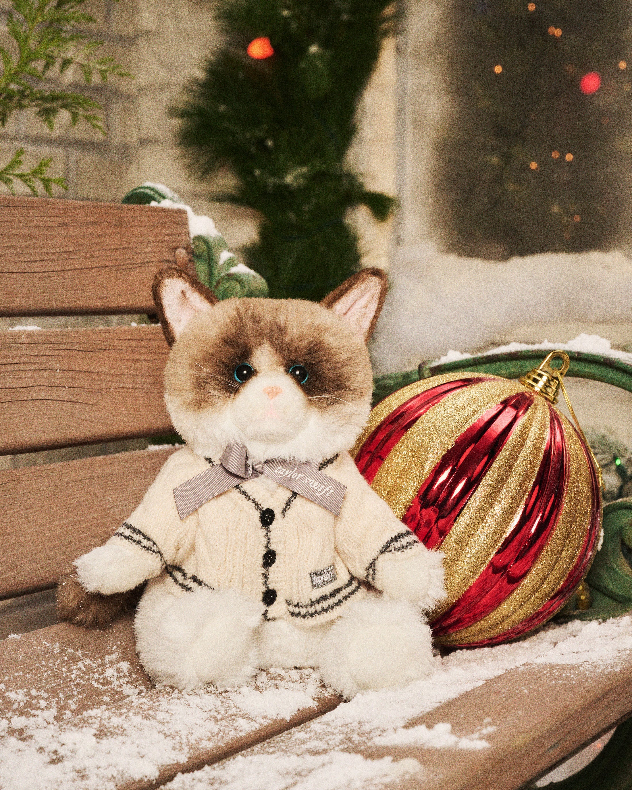 Taylor Swift - Folklore Album Cardigan Plush Cat