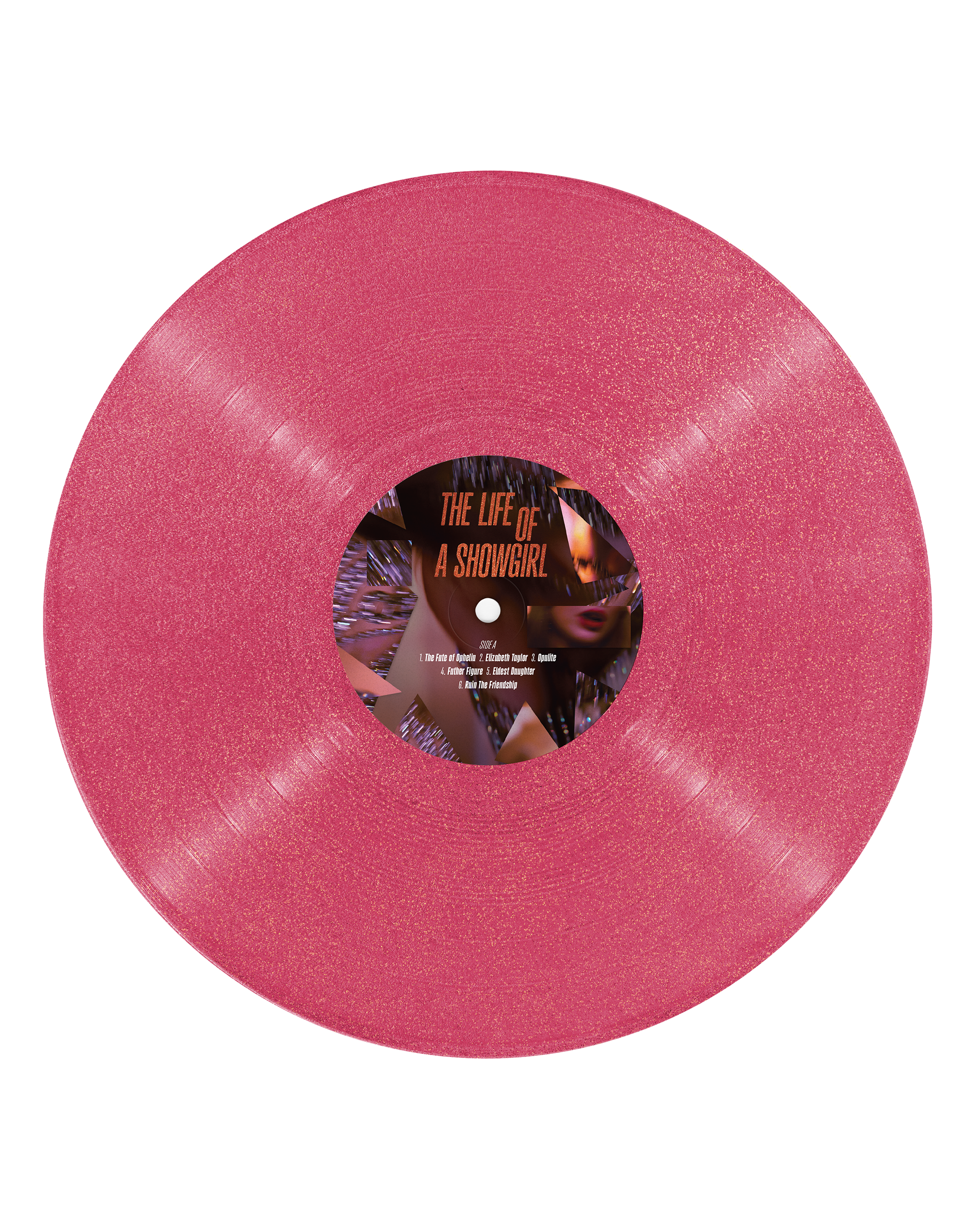 Taylor Swift - The Life of a Showgirl: Sequins Are Forever Magenta Glitter Vinyl
