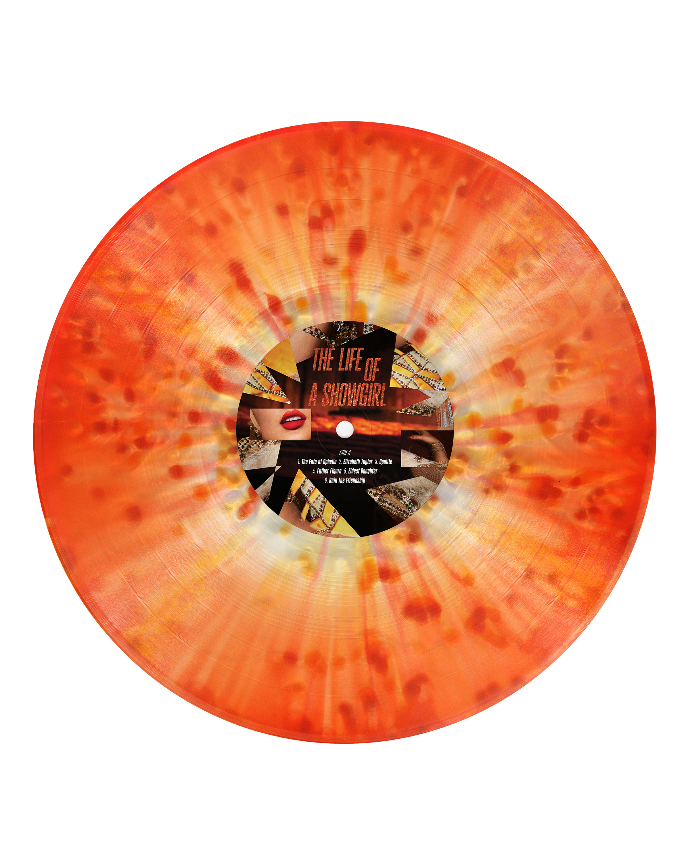 Taylor Swift - The Life of a Showgirl: Lit My Sky Up Orange Metallic Vinyl