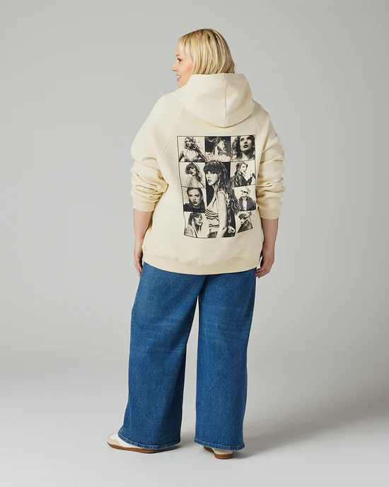 Taylor Swift - Taylor Swift The Eras Tour I Beige Hoodie.