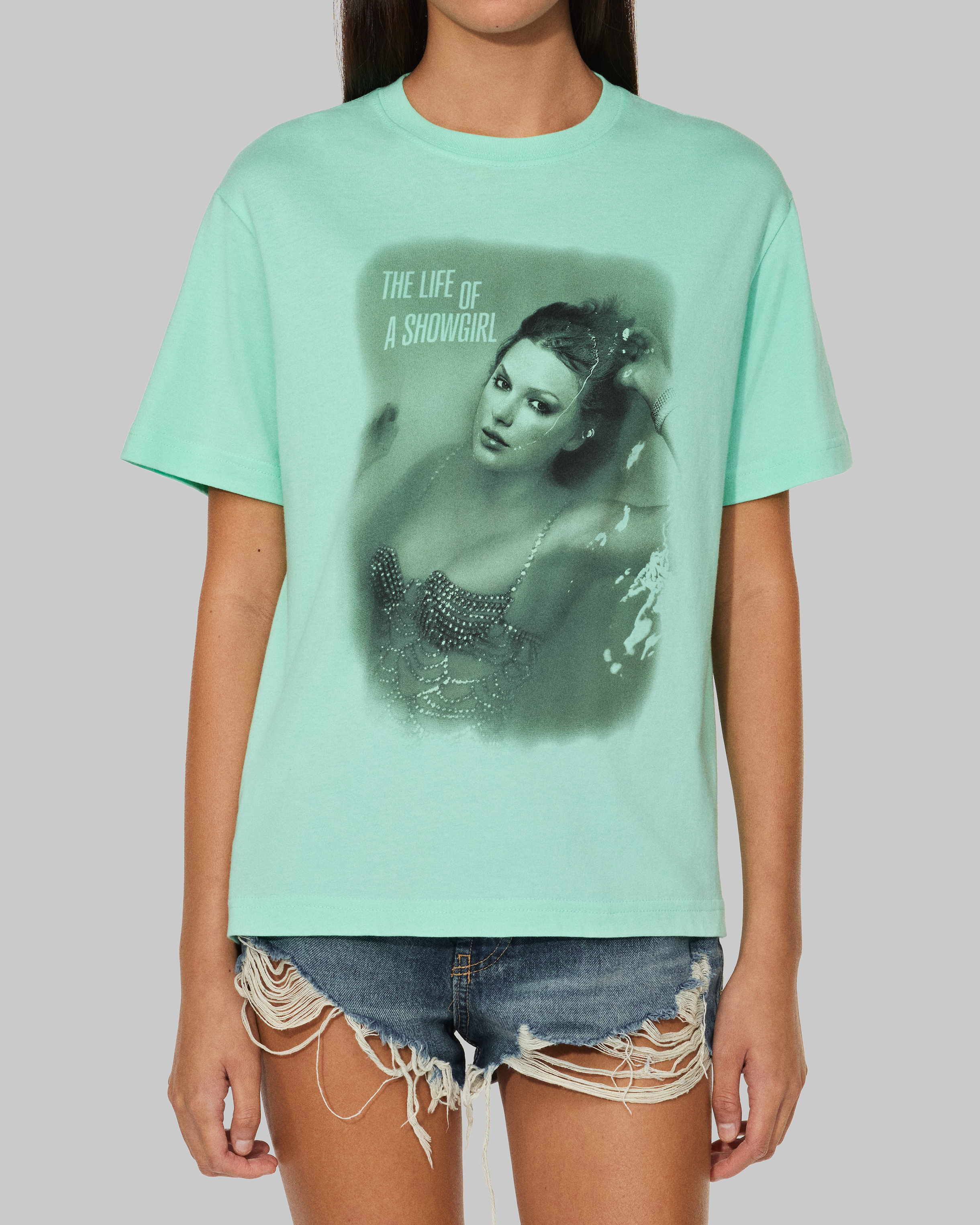Taylor Swift - The Life of a Showgirl Mint T-Shirt