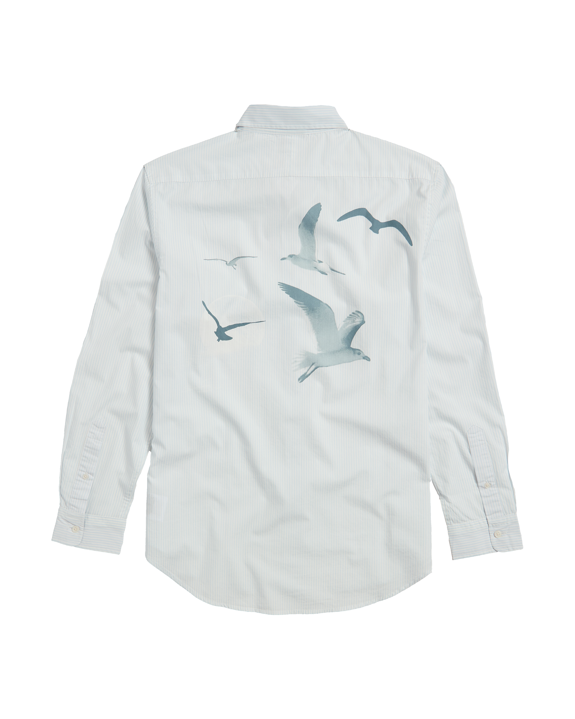 Taylor Swift - 1989 (Taylor’s Version) Seagull Blue Stripe Poplin Shirt
