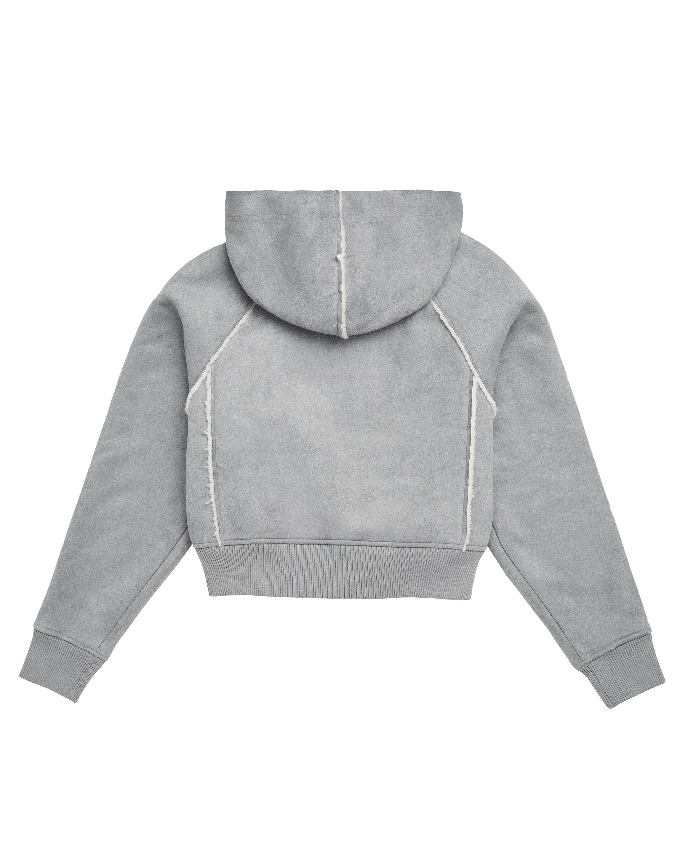 Taylor Swift - Folklore Album Gray Faux Shearling Jacket