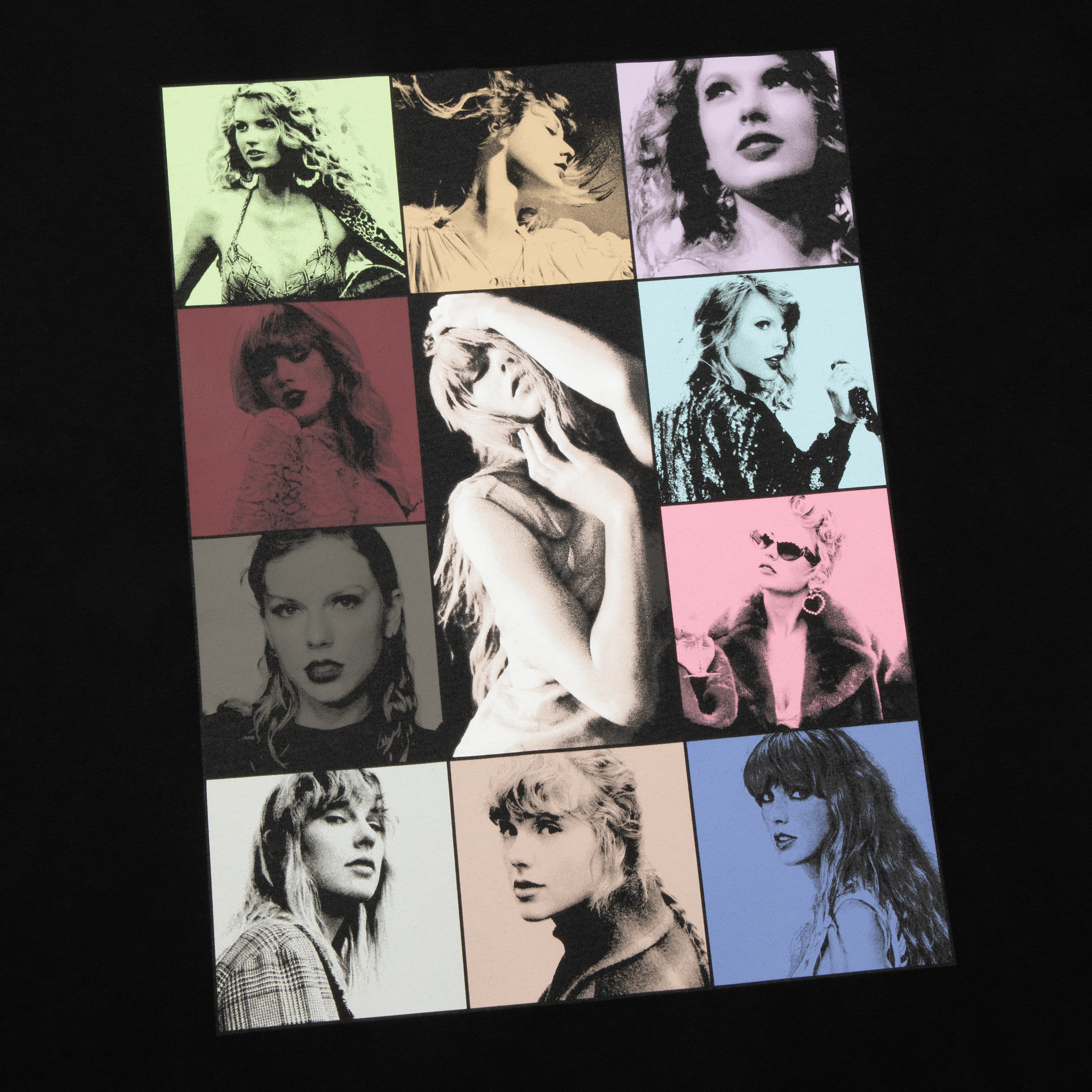 Taylor Swift - Taylor Swift | The Eras Tour II Black T-Shirt