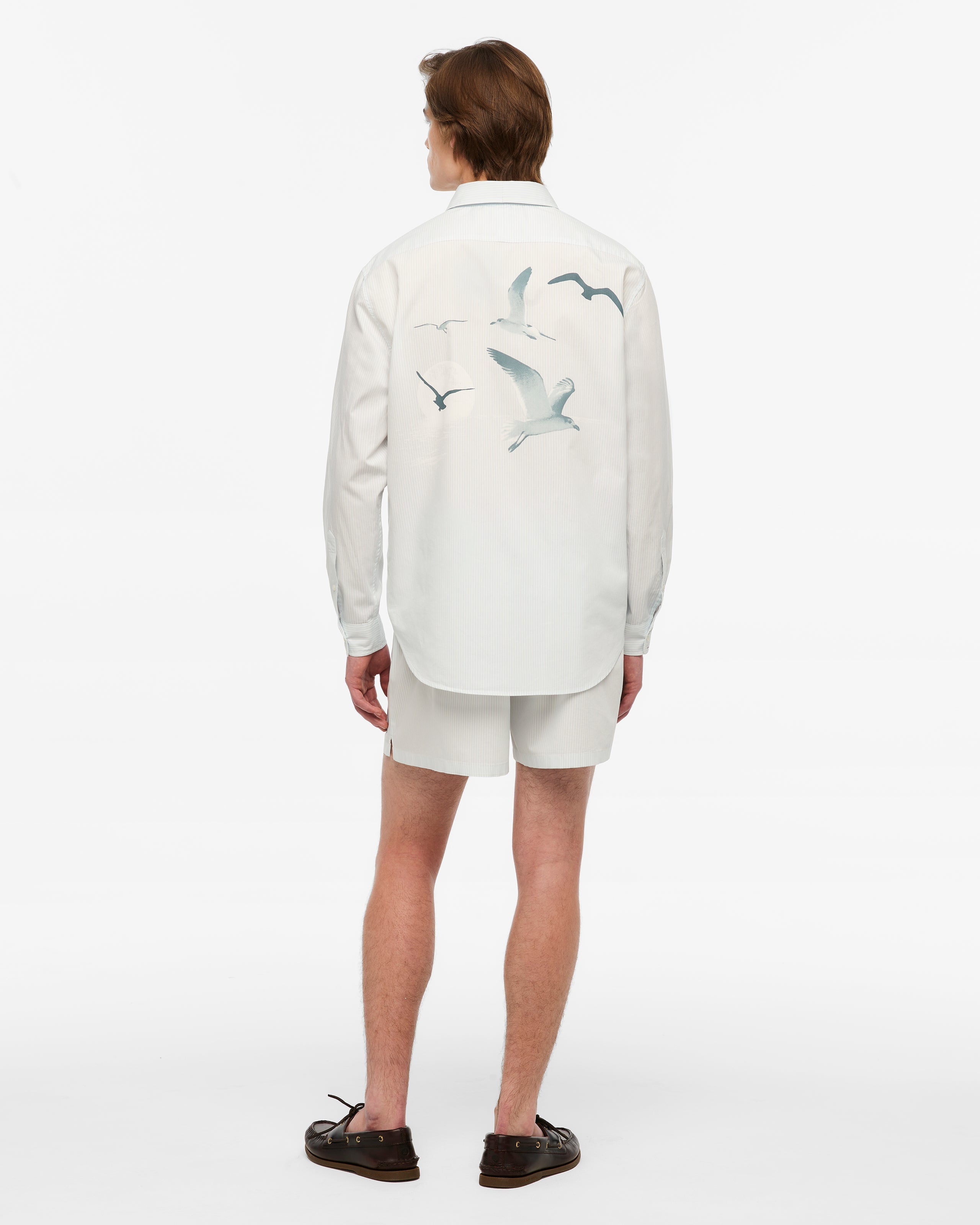 Taylor Swift - 1989 (Taylor’s Version) Seagull Blue Stripe Poplin Shirt