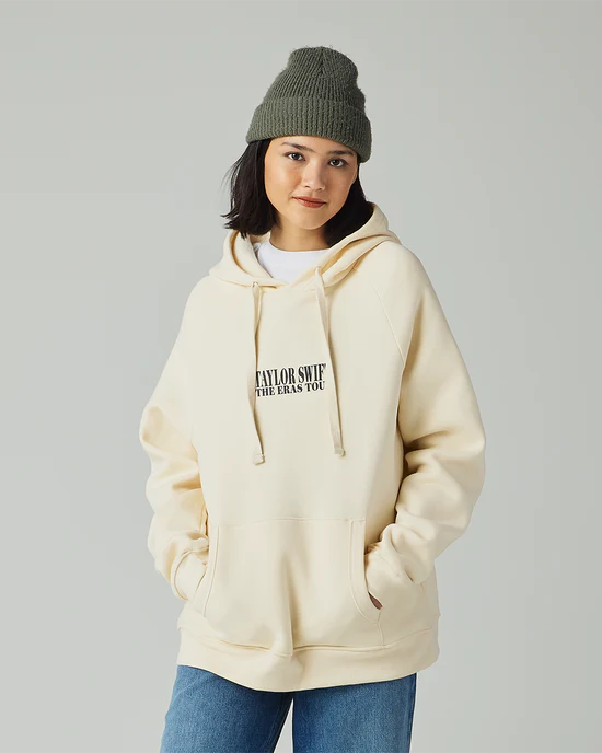 Taylor Swift - Taylor Swift The Eras Tour I Beige Hoodie.