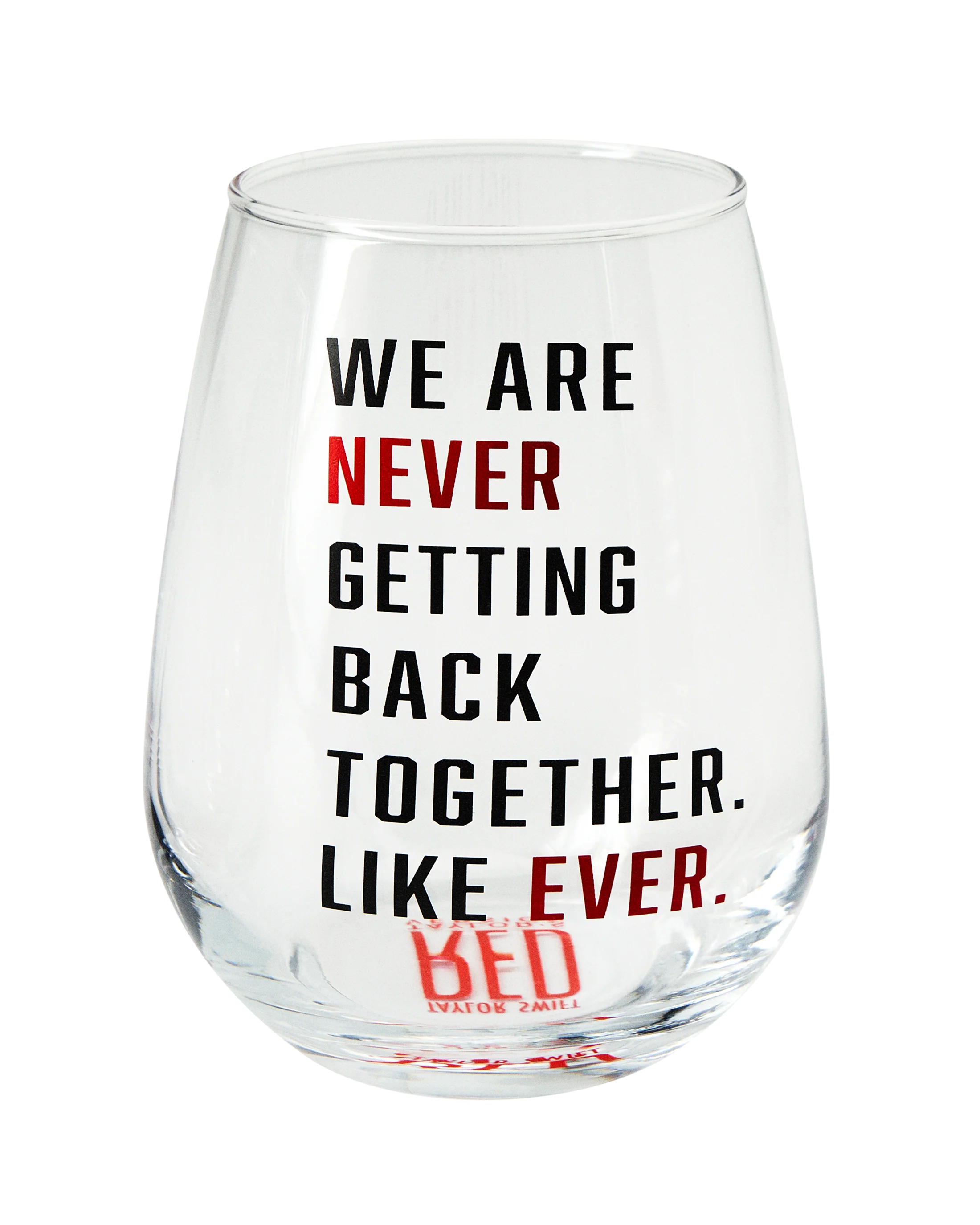 Taylor Swift - Red (Taylor's Version) Glass Set