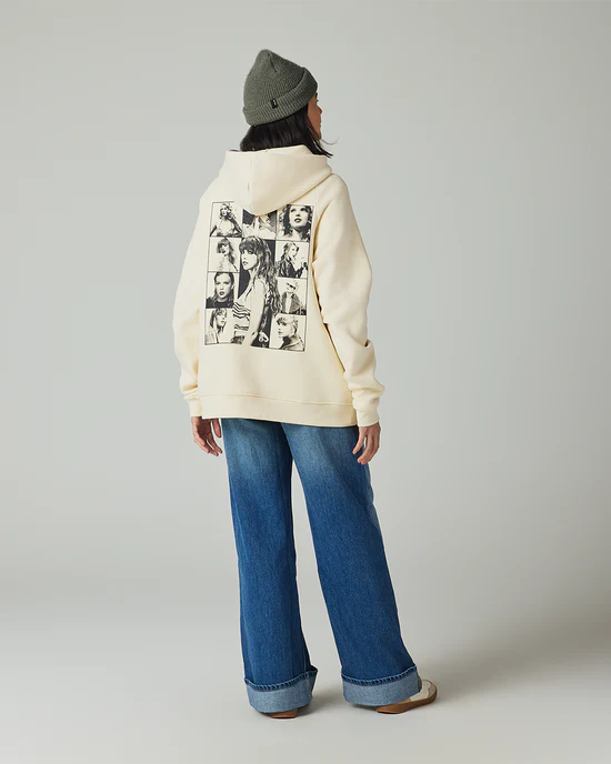 Taylor Swift - Taylor Swift The Eras Tour I Beige Hoodie.